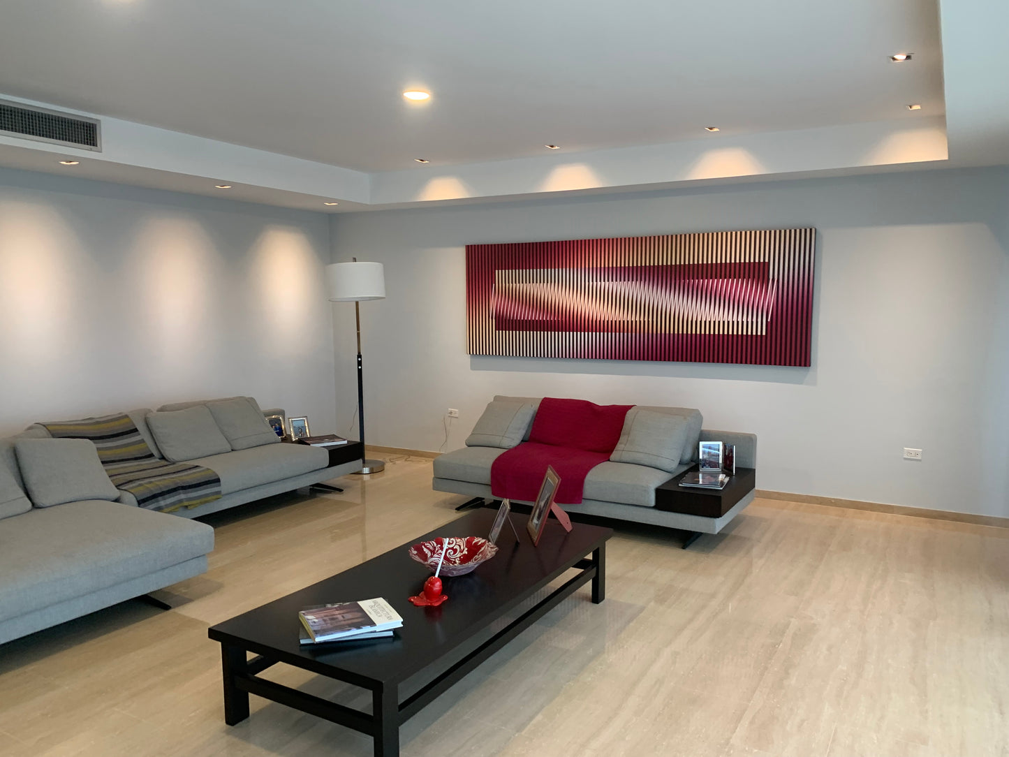 Cuadro en Lienzo, Arte Abstracto Sinfonía Cromática de César Otero, Arte Contemporáneo para Decoración de Interiores, Salas de Estar, Dormitorios, Comedores, Entradas y Oficinas - Cesar Otero l Arte Moderno