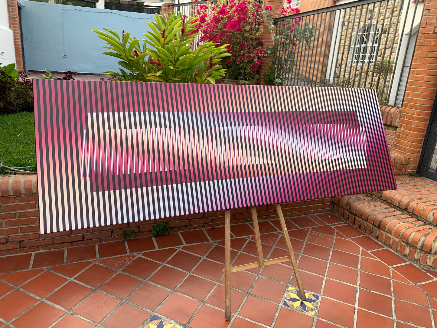 Cuadro en Lienzo, Arte Abstracto Sinfonía Cromática de César Otero, Arte Contemporáneo para Decoración de Interiores, Salas de Estar, Dormitorios, Comedores, Entradas y Oficinas - Cesar Otero l Arte Moderno