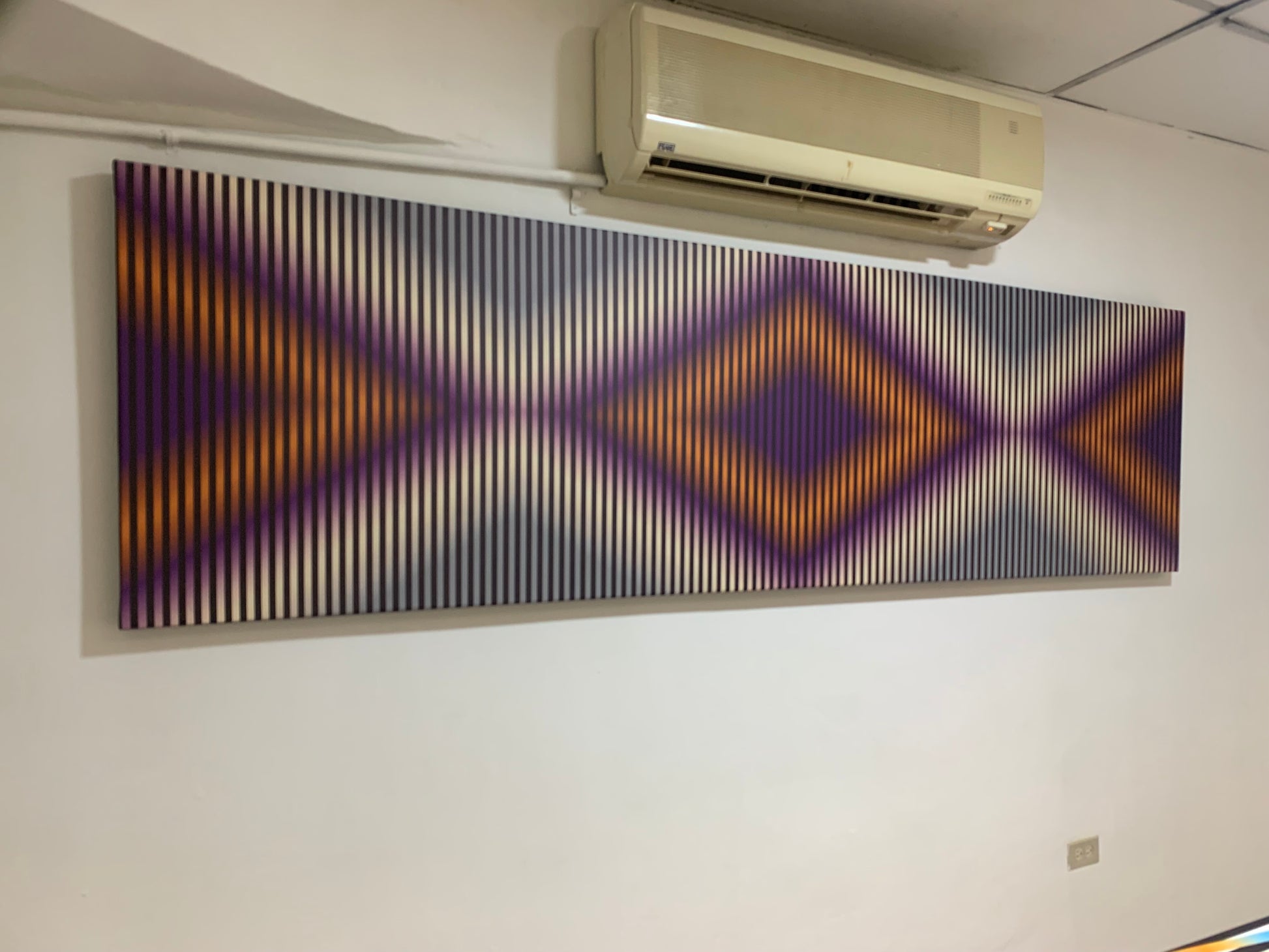 Cuadro en Lienzo, Arte Abstracto Rombos Profundos de César Otero, Arte Contemporáneo para Decoración de Interiores, Salas de Estar, Dormitorios, Comedores, Entradas y Oficinas - Cesar Otero l Arte Moderno