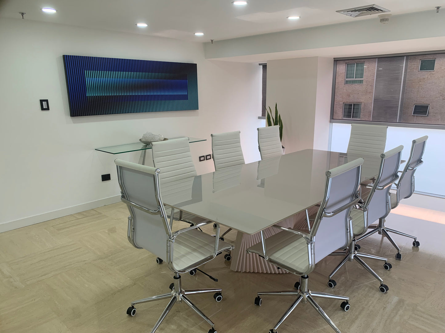 Cuadro en Lienzo, Arte Abstracto Sinfonía Cromática de César Otero, Arte Contemporáneo para Decoración de Interiores, Salas de Estar, Dormitorios, Comedores, Entradas y Oficinas - Cesar Otero l Arte Moderno