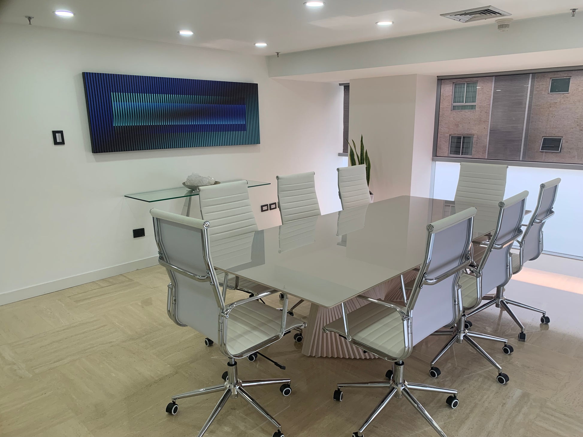 Cuadro en Lienzo, Arte Abstracto Sinfonía Cromática de César Otero, Arte Contemporáneo para Decoración de Interiores, Salas de Estar, Dormitorios, Comedores, Entradas y Oficinas - Cesar Otero l Arte Moderno