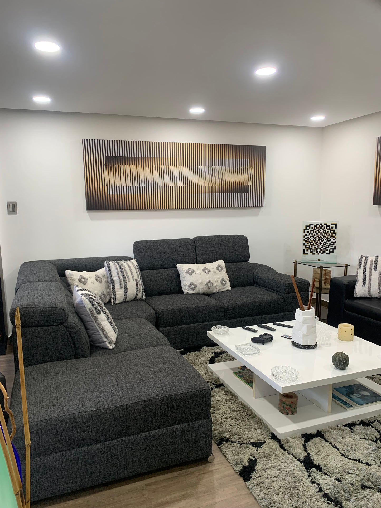 Cuadro en Lienzo, Arte Abstracto Sinfonía Cromática de César Otero, Arte Contemporáneo para Decoración de Interiores, Salas de Estar, Dormitorios, Comedores, Entradas y Oficinas - Cesar Otero l Arte Moderno