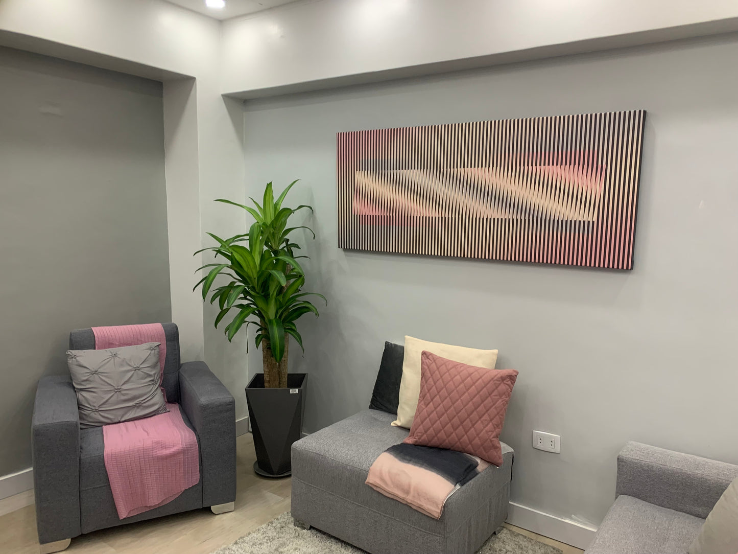 Cuadro en Lienzo, Arte Abstracto Sinfonía Cromática de César Otero, Arte Contemporáneo para Decoración de Interiores, Salas de Estar, Dormitorios, Comedores, Entradas y Oficinas - Cesar Otero l Arte Moderno