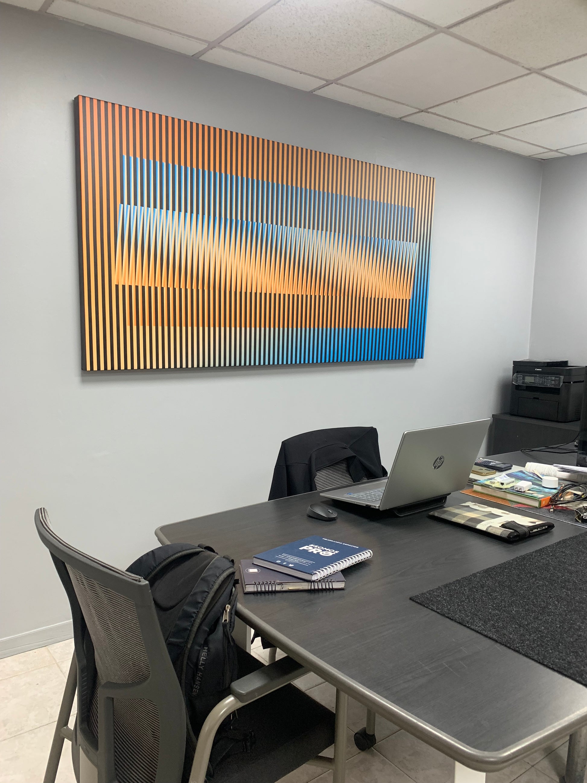 Cuadro en Lienzo, Arte Abstracto Sinfonía Cromática de César Otero, Arte Contemporáneo para Decoración de Interiores, Salas de Estar, Dormitorios, Comedores, Entradas y Oficinas - Cesar Otero l Arte Moderno