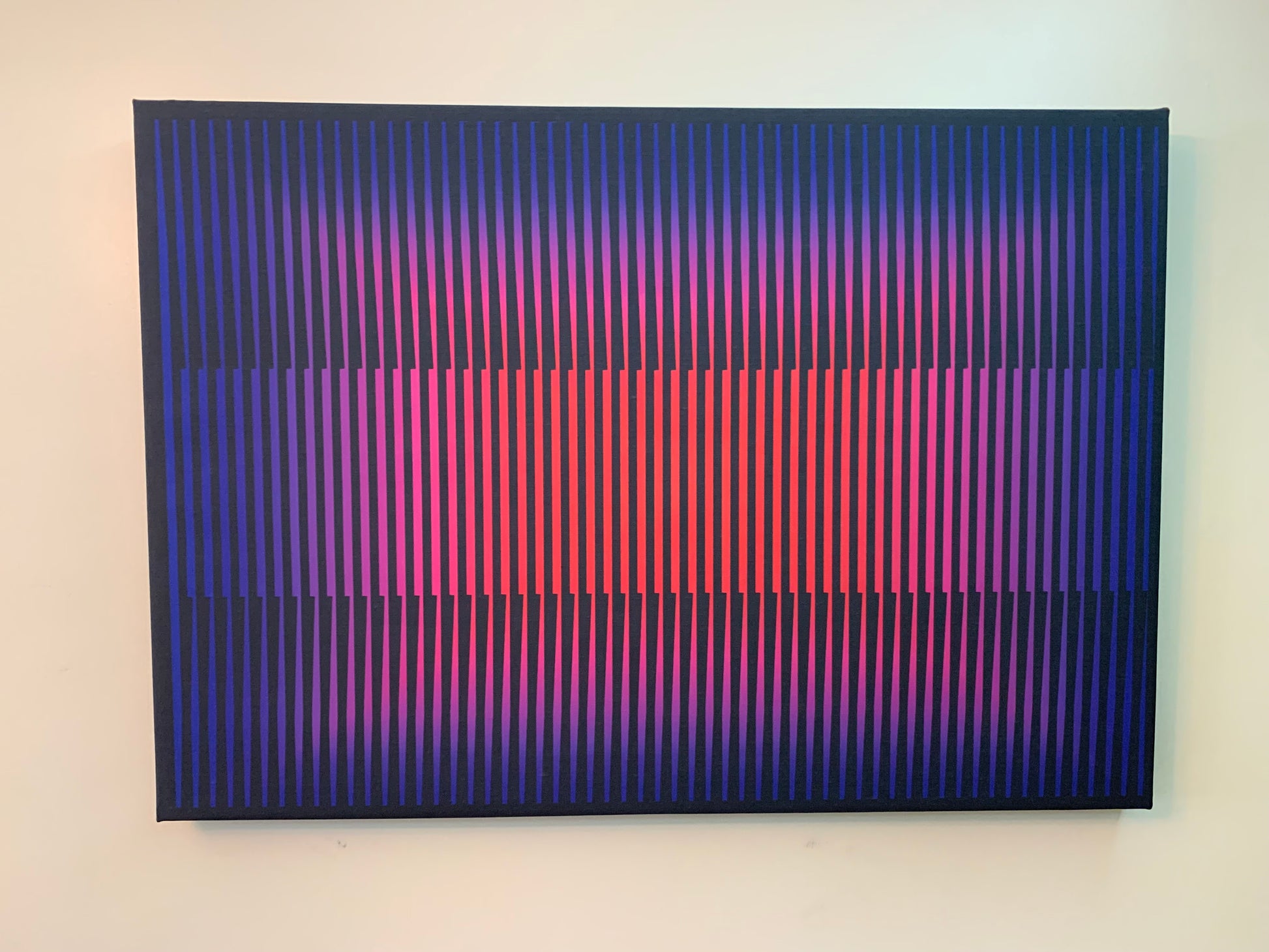 Cuadro en Lienzo, Arte Abstracto Armonía Geometrica de César Otero, Arte Contemporáneo para Decoración de Interiores, Salas de Estar, Dormitorios, Comedores, Entradas y Oficinas - Cesar Otero l Arte Moderno