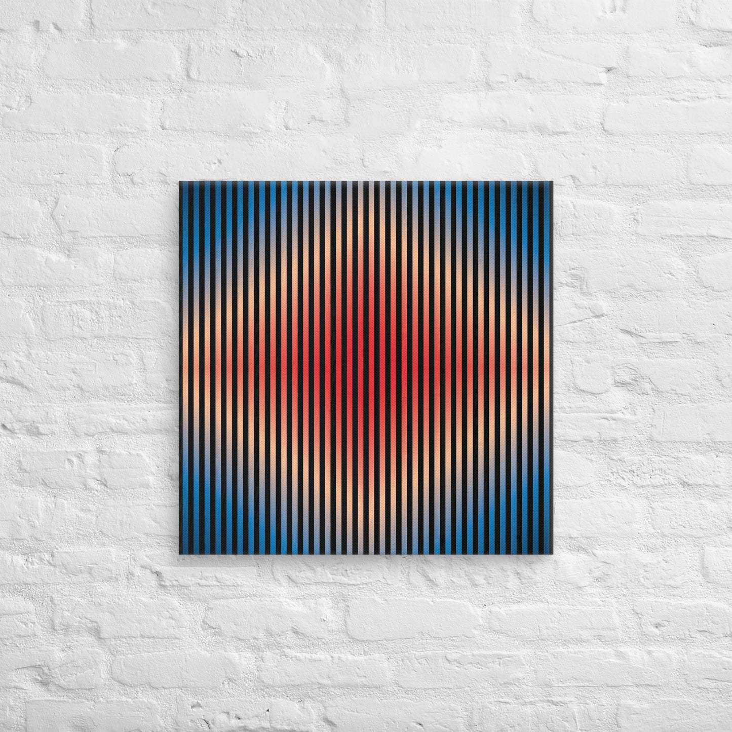 Cuadro en Lienzo, Arte Abstracto Rombos Único de César Otero, Arte Contemporáneo para Decoración de Interiores, Salas de Estar, Dormitorios, Comedores, Entradas y Oficinas - Cesar Otero l Arte Moderno