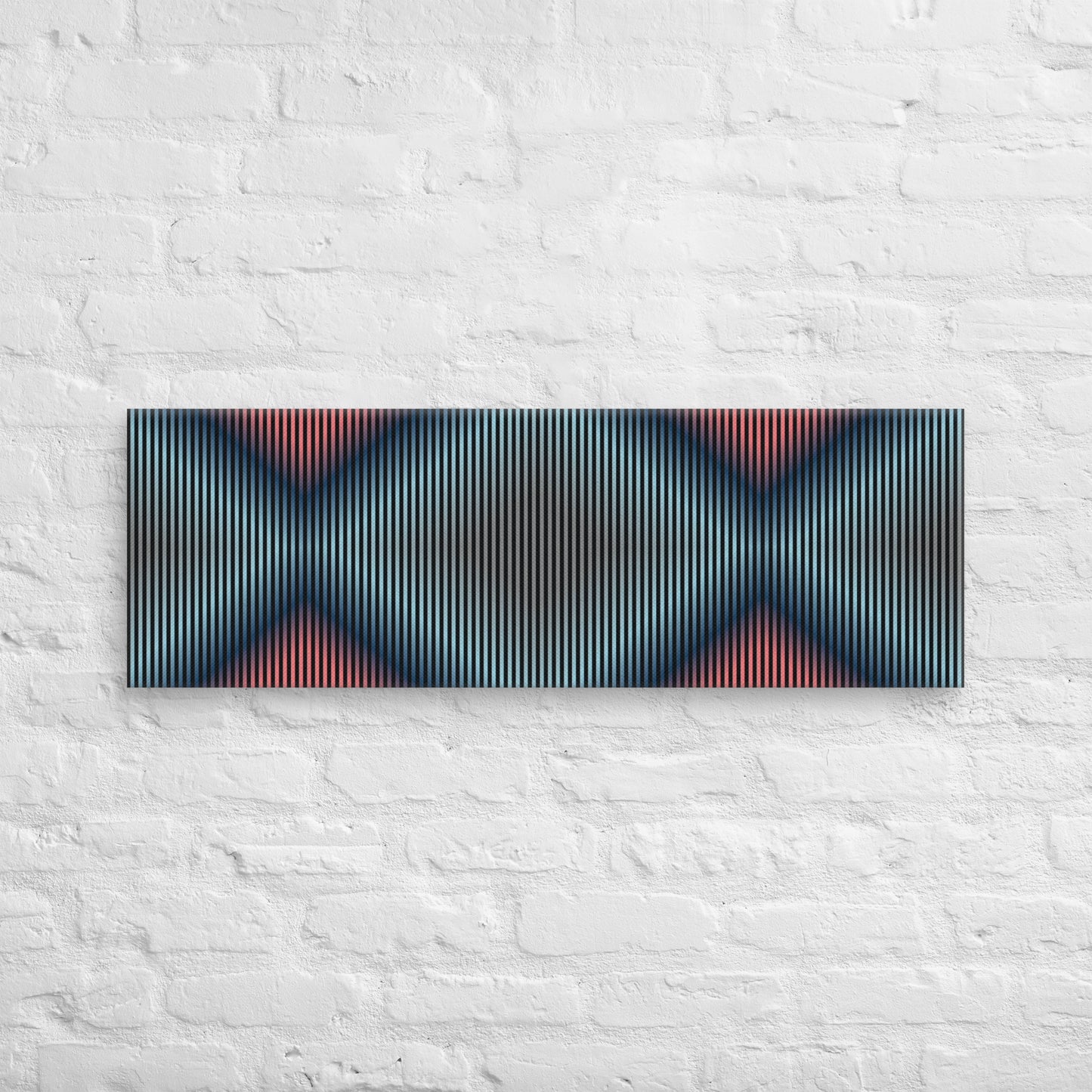 Cuadro en Lienzo, Arte Abstracto Rombos Profundos de César Otero, Arte Contemporáneo para Decoración de Interiores, Salas de Estar, Dormitorios, Comedores, Entradas y Oficinas - Cesar Otero l Arte Moderno