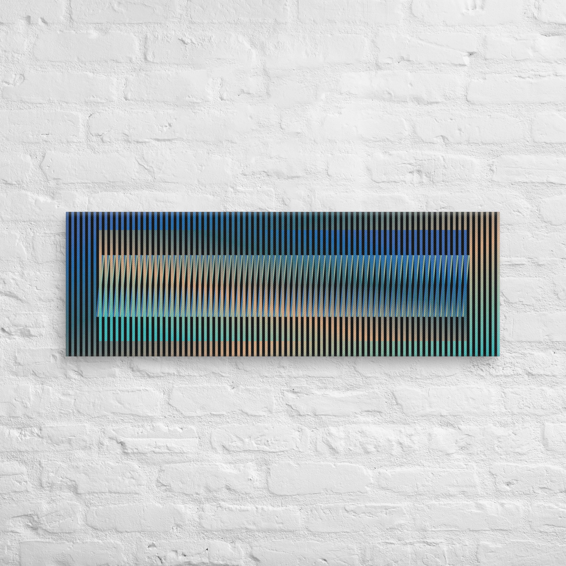 Cuadro en Lienzo, Arte Abstracto Sinfonía Cromática de César Otero, Arte Contemporáneo para Decoración de Interiores, Salas de Estar, Dormitorios, Comedores, Entradas y Oficinas - Cesar Otero l Arte Moderno