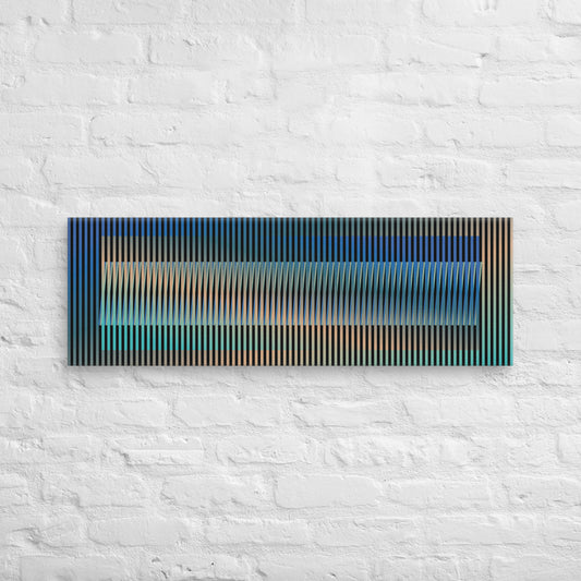 Cuadro en Lienzo, Arte Abstracto Sinfonía Cromática de César Otero, Arte Contemporáneo para Decoración de Interiores, Salas de Estar, Dormitorios, Comedores, Entradas y Oficinas - Cesar Otero l Arte Moderno