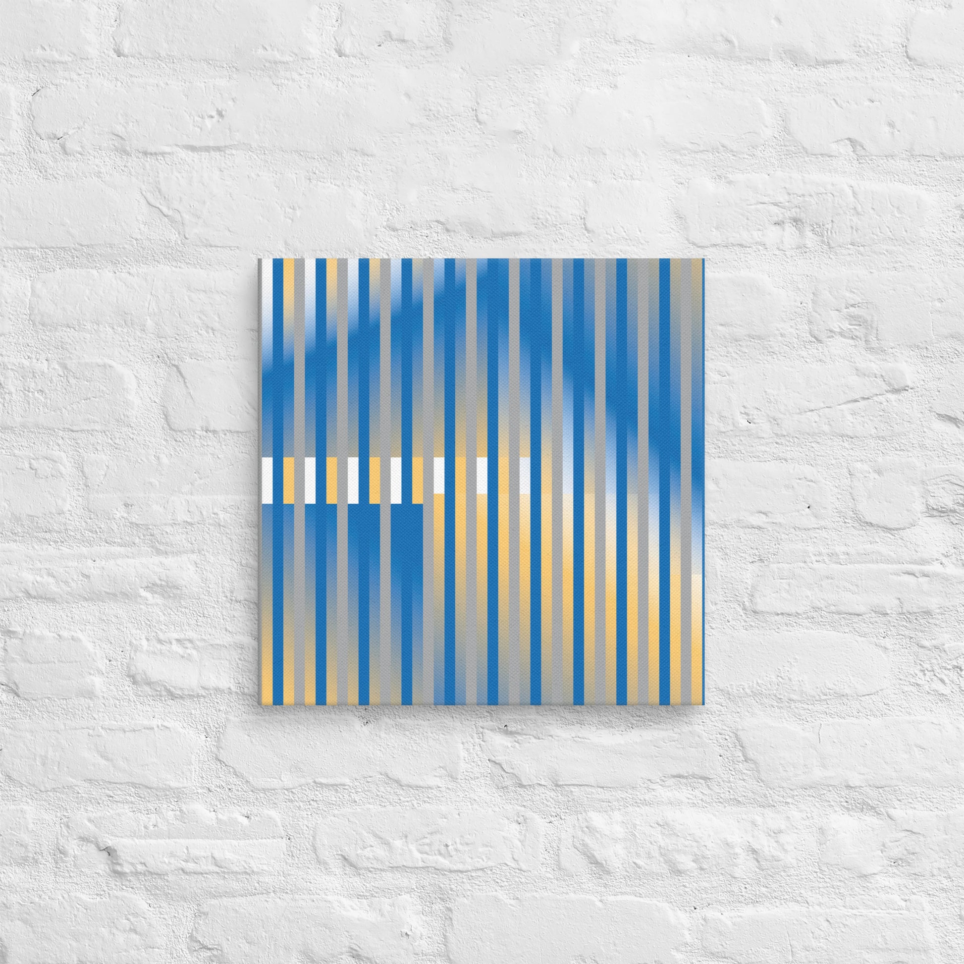 Cuadro en Lienzo, Arte Abstracto Horizontes Dinámicos de César Otero, Arte Contemporáneo para Decoración de Interiores, Salas de Estar, Dormitorios, Comedores, Entradas y Oficinas - Cesar Otero l Arte Moderno