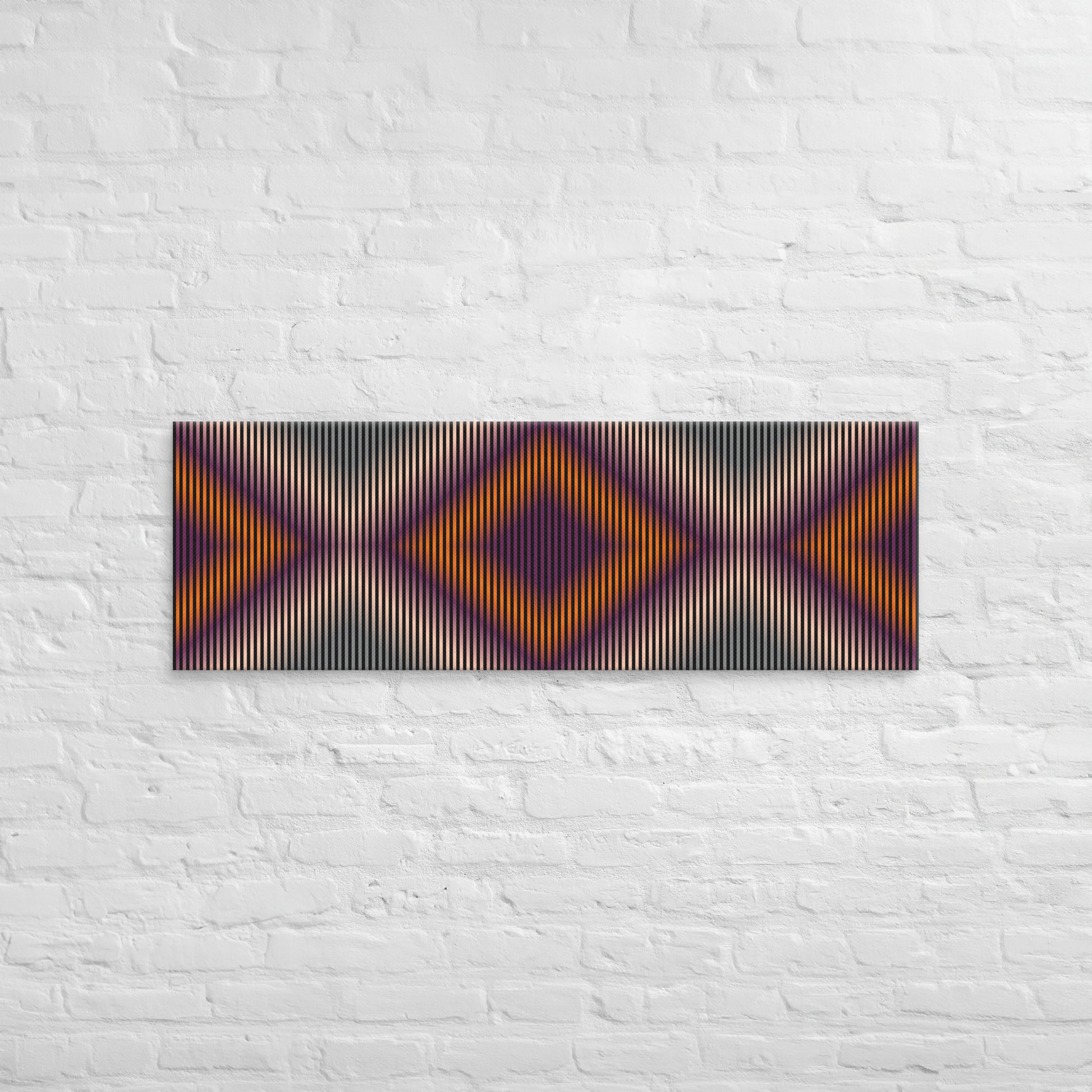 Cuadro en Lienzo, Arte Abstracto Rombos Profundos de César Otero, Arte Contemporáneo para Decoración de Interiores, Salas de Estar, Dormitorios, Comedores, Entradas y Oficinas - Cesar Otero l Arte Moderno