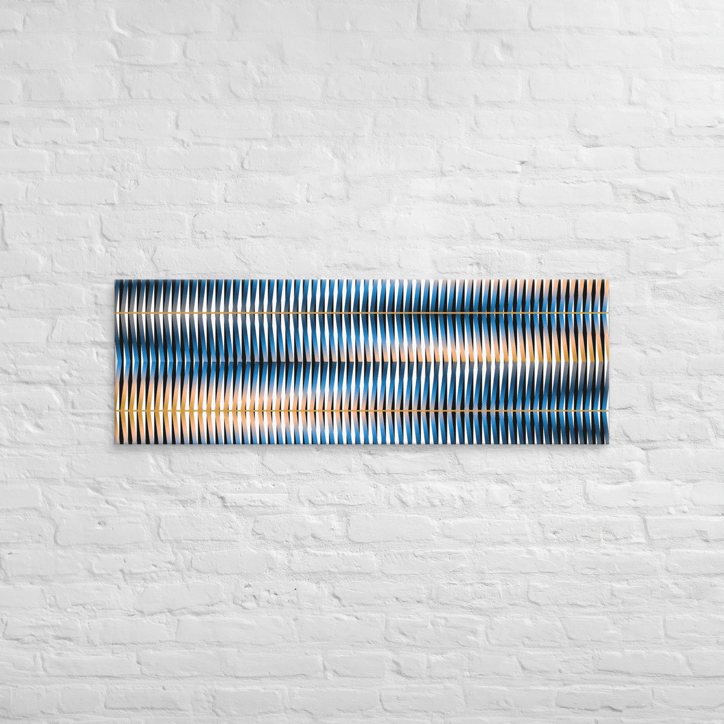 Cuadro en Lienzo, Arte Abstracto Lineal de César Otero, Arte Contemporáneo para Decoración de Interiores, Salas de Estar, Dormitorios, Comedores, Entradas y Oficinas. - Cesar Otero l Arte Moderno