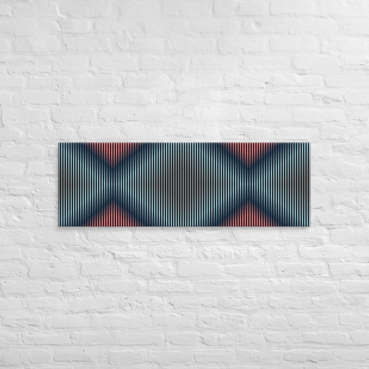 Cuadro en Lienzo, Arte Abstracto Rombos Profundos de César Otero, Arte Contemporáneo para Decoración de Interiores, Salas de Estar, Dormitorios, Comedores, Entradas y Oficinas - Cesar Otero l Arte Moderno