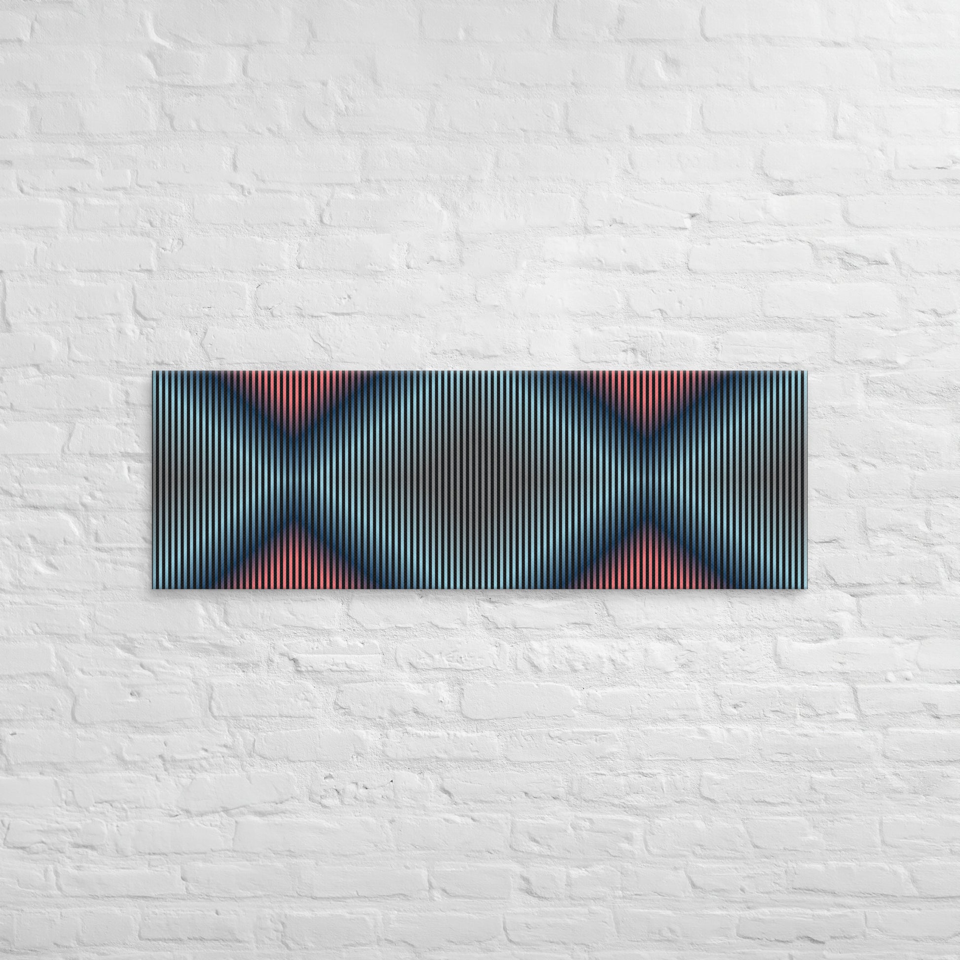 Cuadro en Lienzo, Arte Abstracto Rombos Profundos de César Otero, Arte Contemporáneo para Decoración de Interiores, Salas de Estar, Dormitorios, Comedores, Entradas y Oficinas - Cesar Otero l Arte Moderno