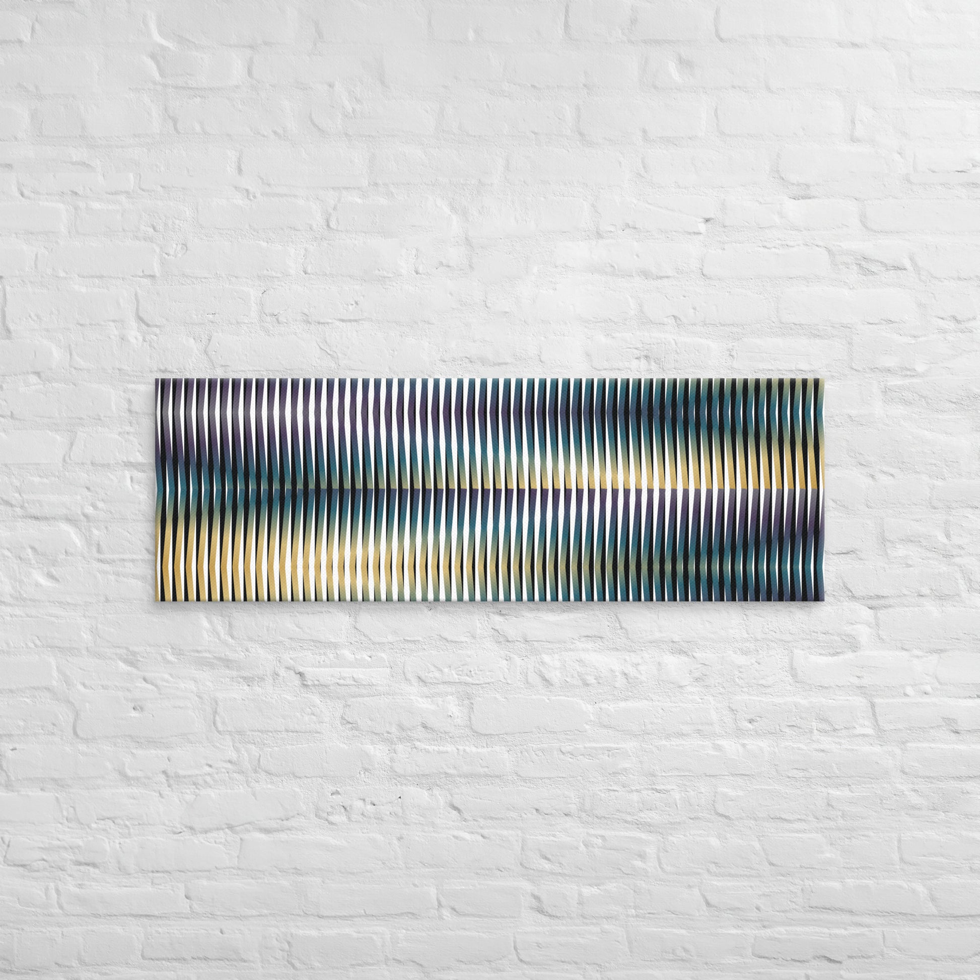 Cuadro en Lienzo, Arte Abstracto Lineal de César Otero, Arte Contemporáneo para Decoración de Interiores, Salas de Estar, Dormitorios, Comedores, Entradas y Oficinas. - Cesar Otero l Arte Moderno