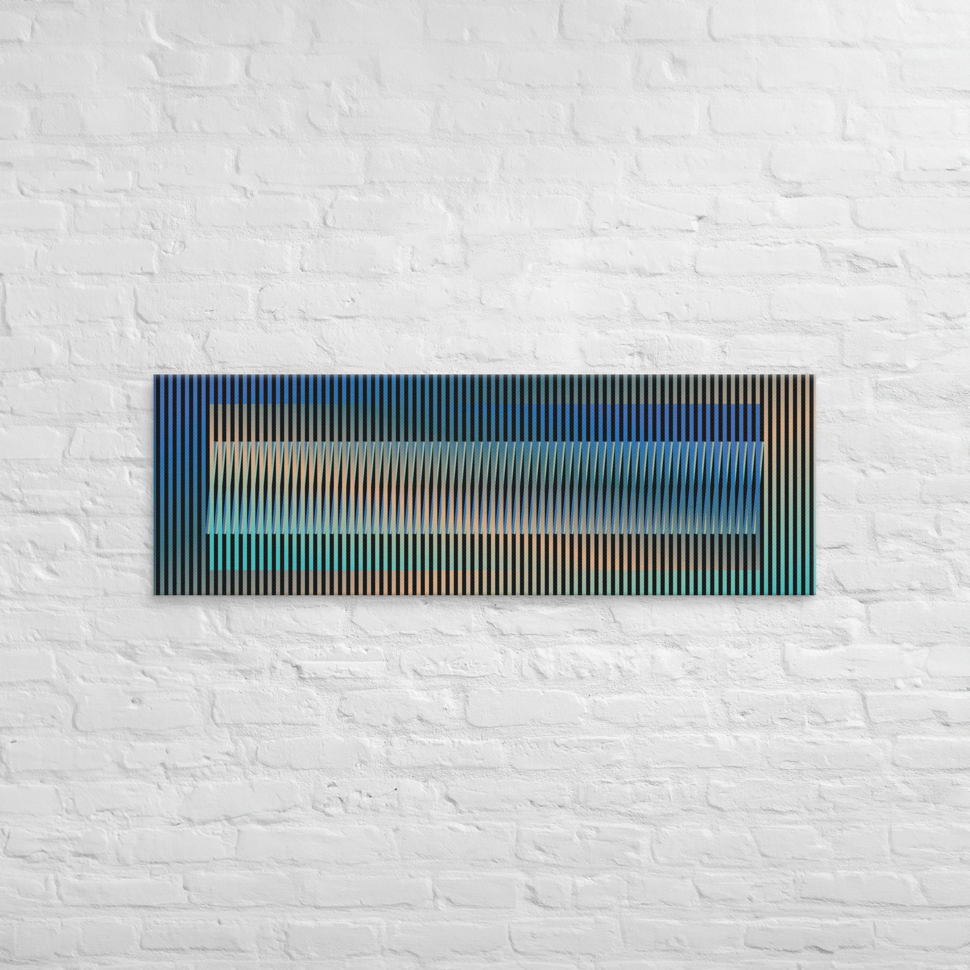 Cuadro en Lienzo, Arte Abstracto Sinfonía Cromática de César Otero, Arte Contemporáneo para Decoración de Interiores, Salas de Estar, Dormitorios, Comedores, Entradas y Oficinas - Cesar Otero l Arte Moderno