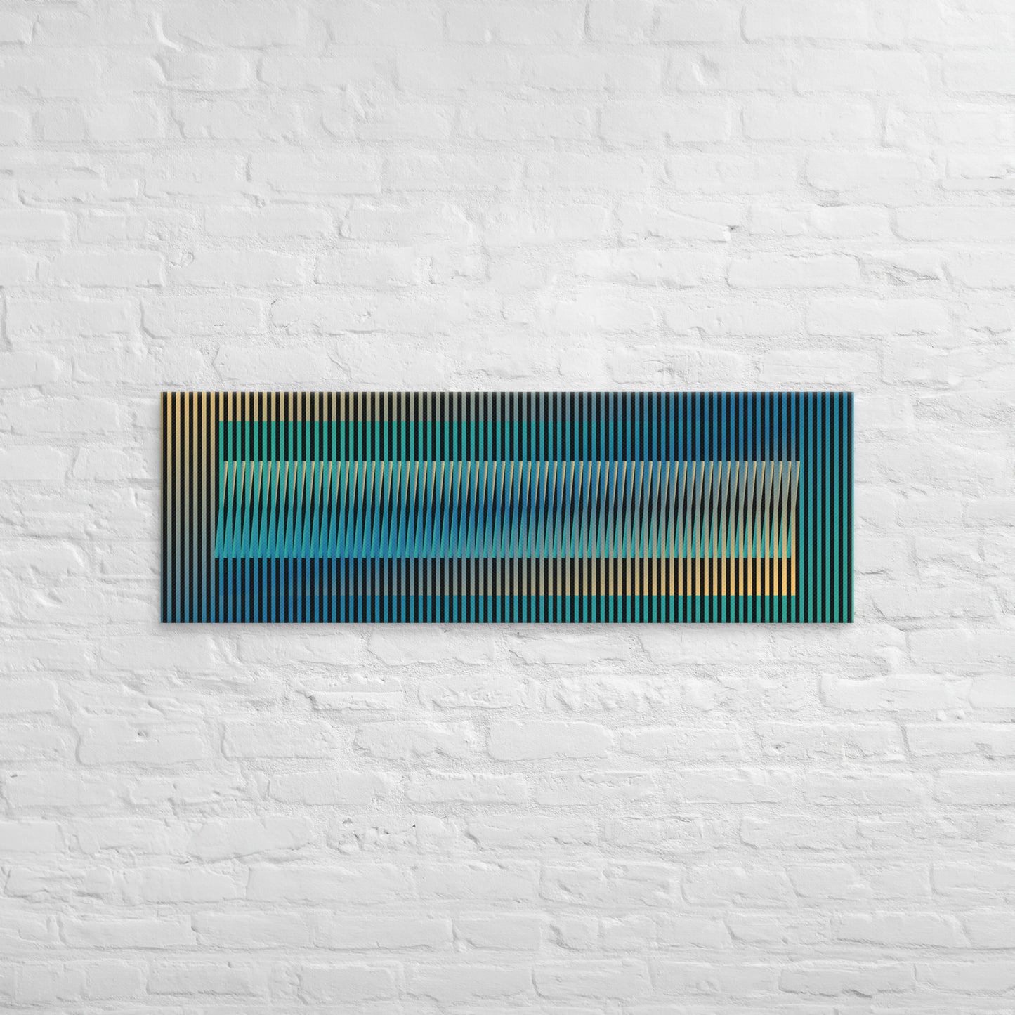 Cuadro en Lienzo, Arte Abstracto Sinfonía Cromática de César Otero, Arte Contemporáneo para Decoración de Interiores, Salas de Estar, Dormitorios, Comedores, Entradas y Oficinas - Cesar Otero l Arte Moderno