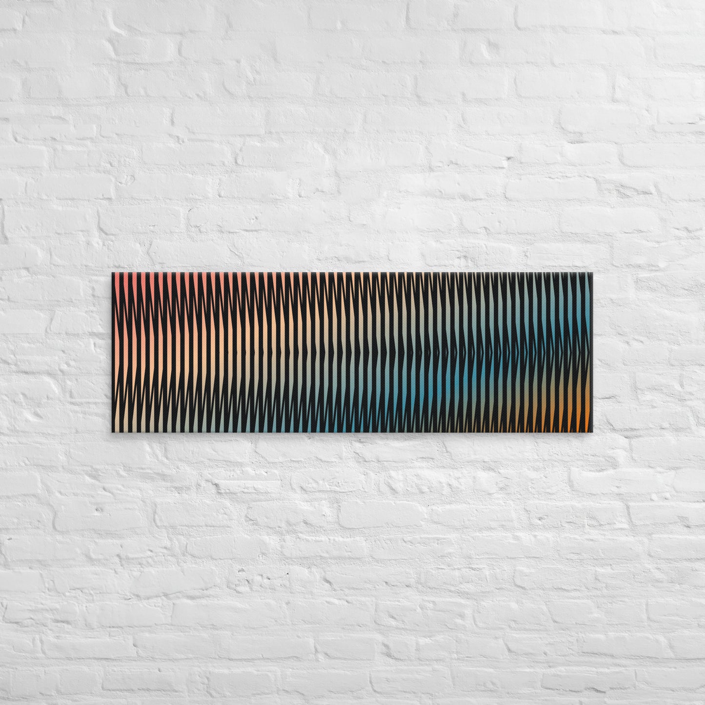 Cuadro en Lienzo, Arte Abstracto Sinfonía Cromática de César Otero, Arte Contemporáneo para Decoración de Interiores, Salas de Estar, Dormitorios, Comedores, Entradas y Oficinas - Cesar Otero l Arte Moderno