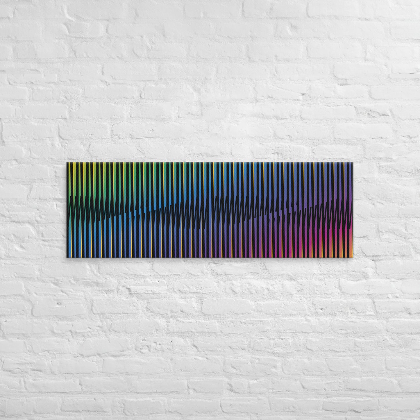 Cuadro en Lienzo, Arte Abstracto Sinfonía Cromática de César Otero, Arte Contemporáneo para Decoración de Interiores, Salas de Estar, Dormitorios, Comedores, Entradas y Oficinas - Cesar Otero l Arte Moderno