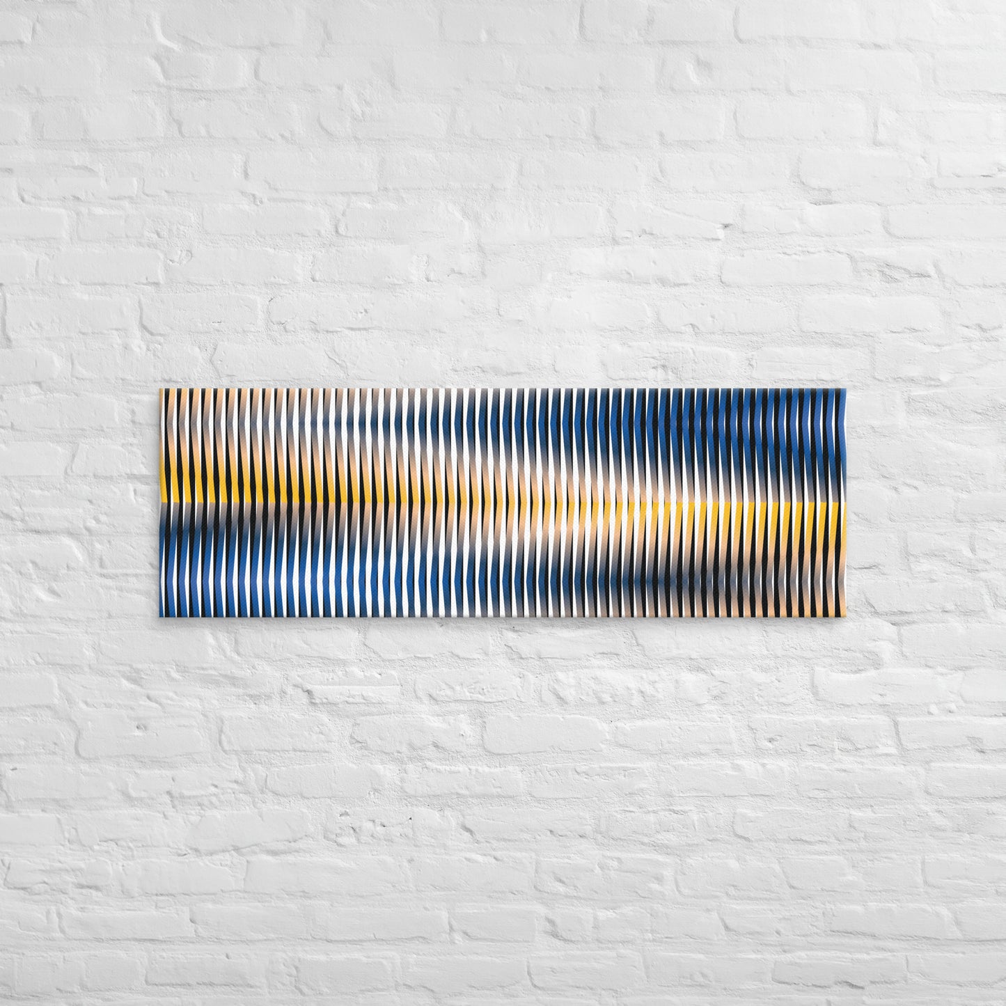 Cuadro en Lienzo, Arte Abstracto Lineal de César Otero, Arte Contemporáneo para Decoración de Interiores, Salas de Estar, Dormitorios, Comedores, Entradas y Oficinas - Cesar Otero l Arte Moderno