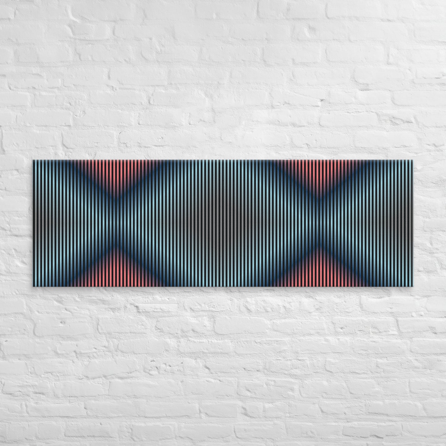 Cuadro en Lienzo, Arte Abstracto Rombos Profundos de César Otero, Arte Contemporáneo para Decoración de Interiores, Salas de Estar, Dormitorios, Comedores, Entradas y Oficinas - Cesar Otero l Arte Moderno