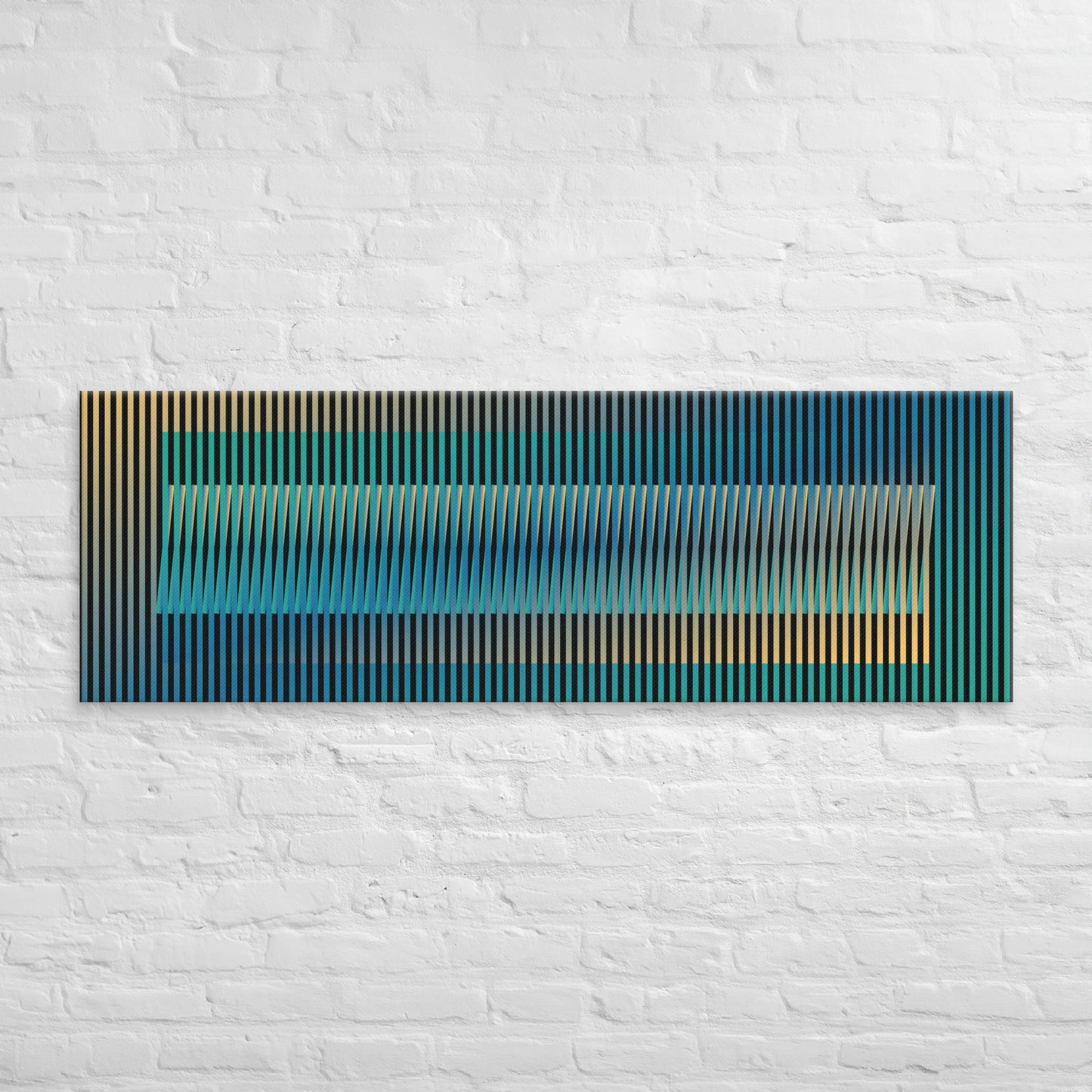 Cuadro en Lienzo, Arte Abstracto Sinfonía Cromática de César Otero, Arte Contemporáneo para Decoración de Interiores, Salas de Estar, Dormitorios, Comedores, Entradas y Oficinas - Cesar Otero l Arte Moderno