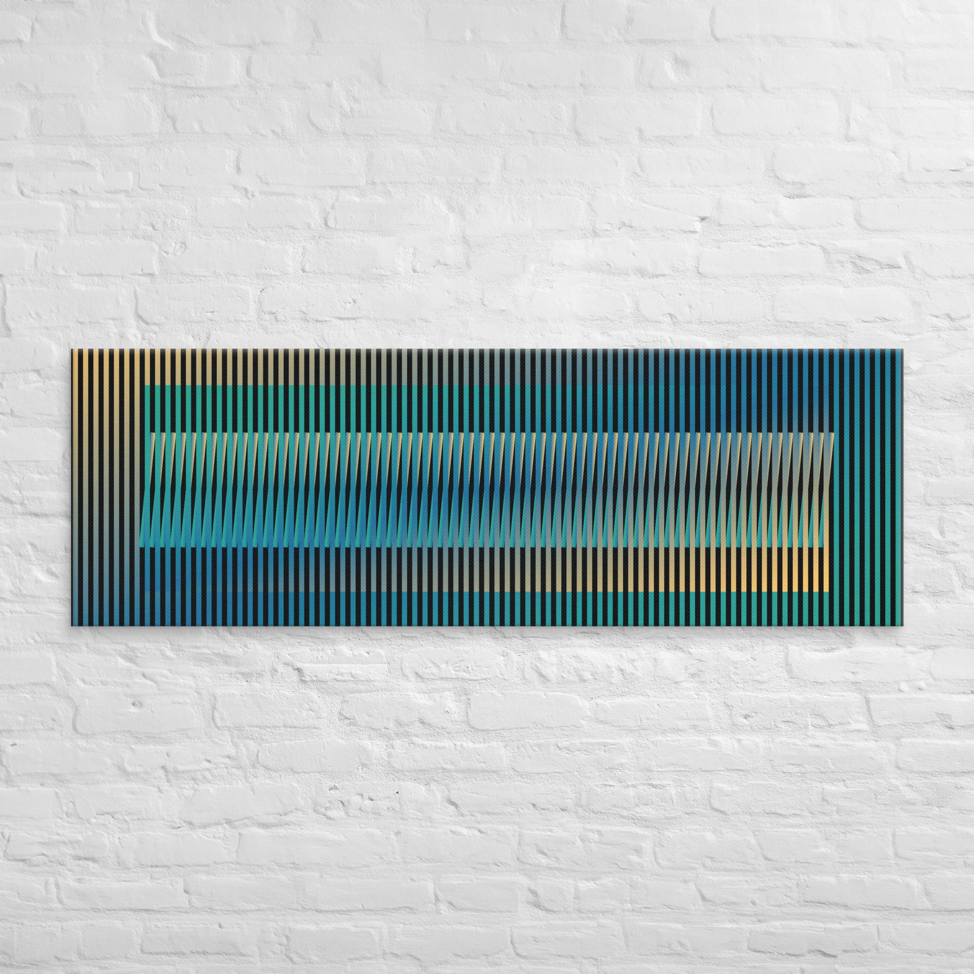 Cuadro en Lienzo, Arte Abstracto Sinfonía Cromática de César Otero, Arte Contemporáneo para Decoración de Interiores, Salas de Estar, Dormitorios, Comedores, Entradas y Oficinas - Cesar Otero l Arte Moderno