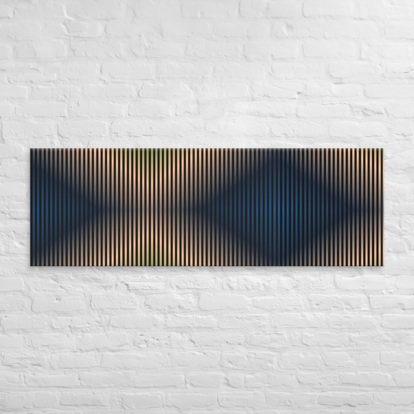 Cuadro en Lienzo, Arte Abstracto Rombos Profundos de César Otero, Arte Contemporáneo para Decoración de Interiores, Salas de Estar, Dormitorios, Comedores, Entradas y Oficinas - Cesar Otero l Arte Moderno