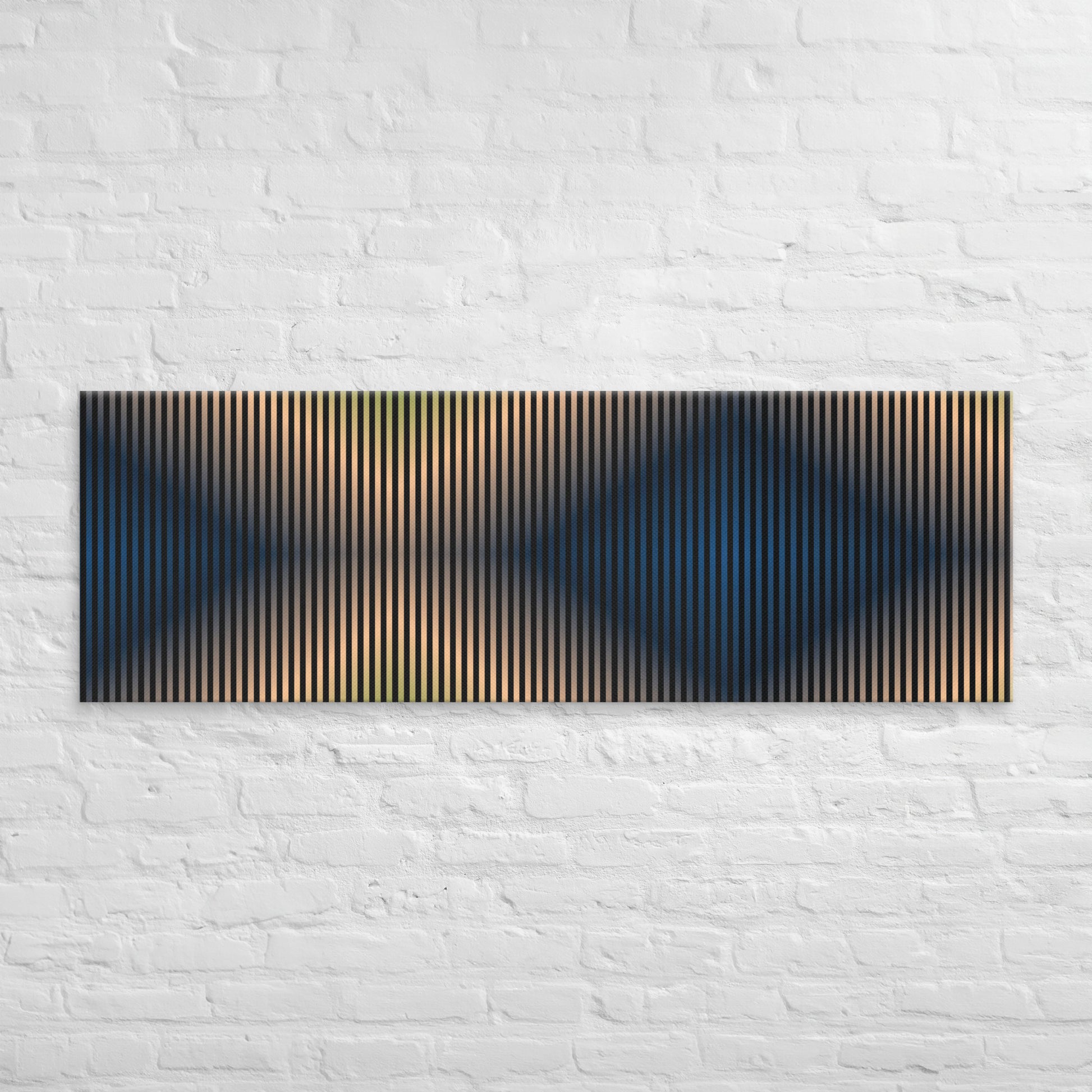 Cuadro en Lienzo, Arte Abstracto Rombos Profundos de César Otero, Arte Contemporáneo para Decoración de Interiores, Salas de Estar, Dormitorios, Comedores, Entradas y Oficinas - Cesar Otero l Arte Moderno