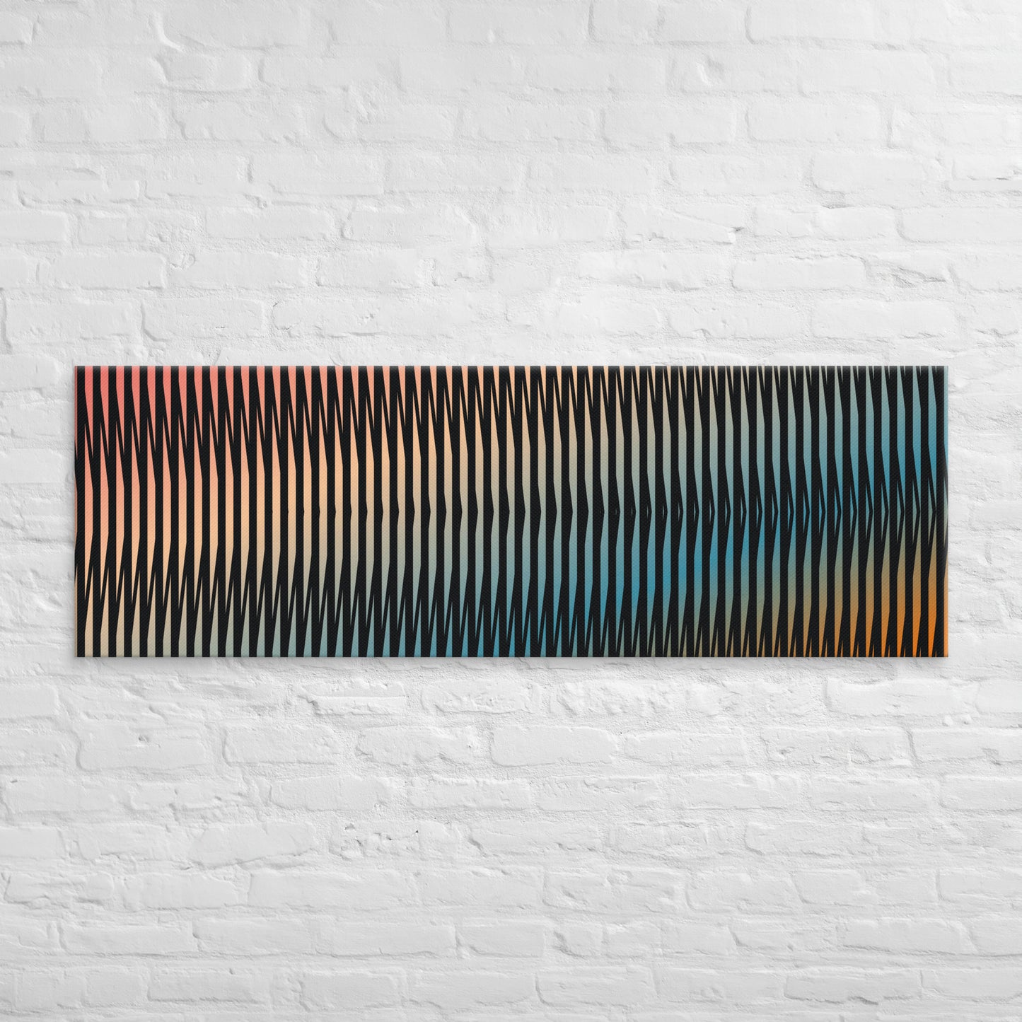 Cuadro en Lienzo, Arte Abstracto Sinfonía Cromática de César Otero, Arte Contemporáneo para Decoración de Interiores, Salas de Estar, Dormitorios, Comedores, Entradas y Oficinas - Cesar Otero l Arte Moderno