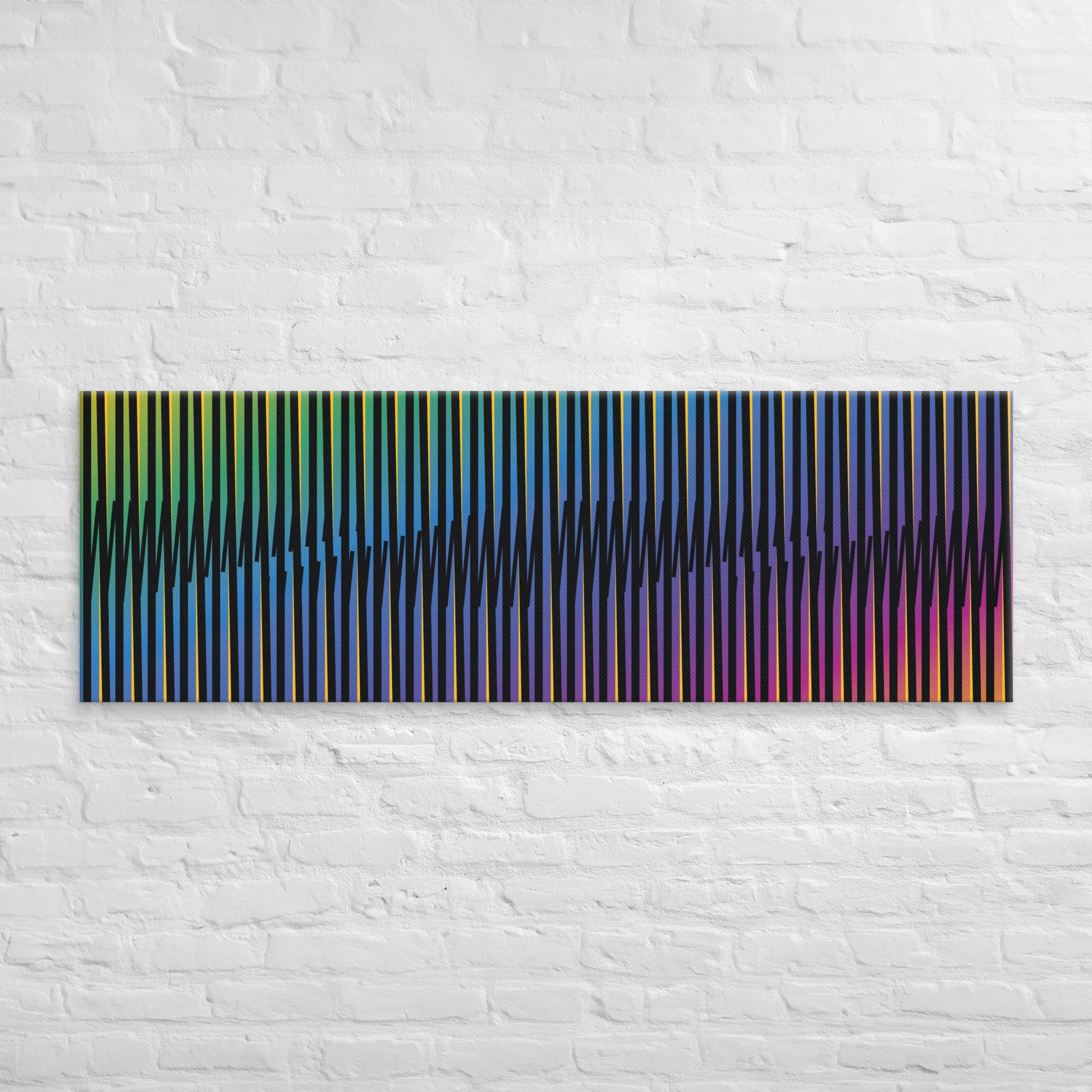 Cuadro en Lienzo, Arte Abstracto Sinfonía Cromática de César Otero, Arte Contemporáneo para Decoración de Interiores, Salas de Estar, Dormitorios, Comedores, Entradas y Oficinas - Cesar Otero l Arte Moderno