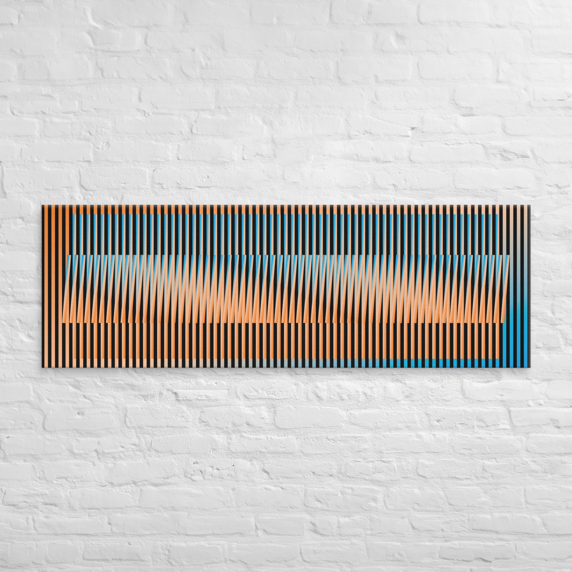 Cuadro en Lienzo, Arte Abstracto Sinfonía Cromática de César Otero, Arte Contemporáneo para Decoración de Interiores, Salas de Estar, Dormitorios, Comedores, Entradas y Oficinas - Cesar Otero l Arte Moderno