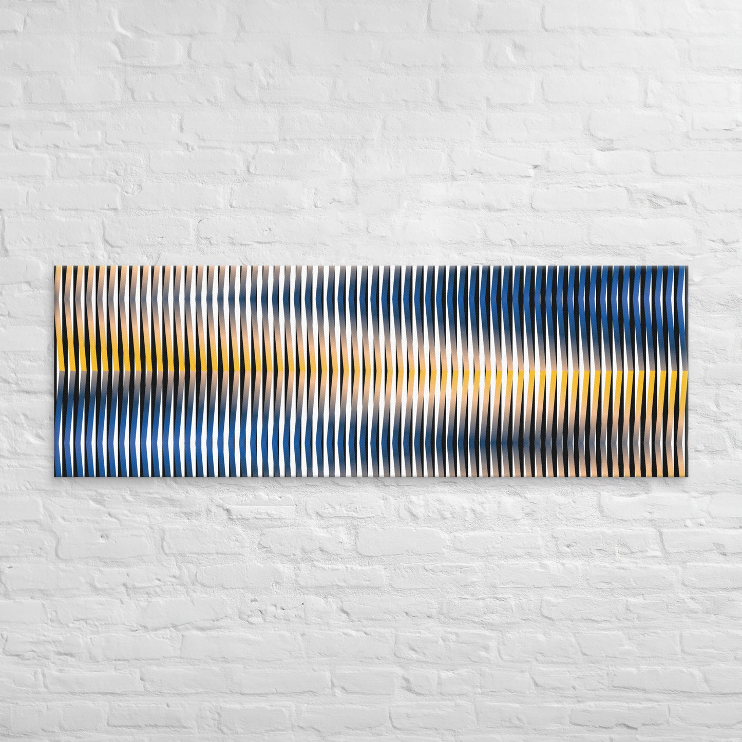 Cuadro en Lienzo, Arte Abstracto Lineal de César Otero, Arte Contemporáneo para Decoración de Interiores, Salas de Estar, Dormitorios, Comedores, Entradas y Oficinas - Cesar Otero l Arte Moderno