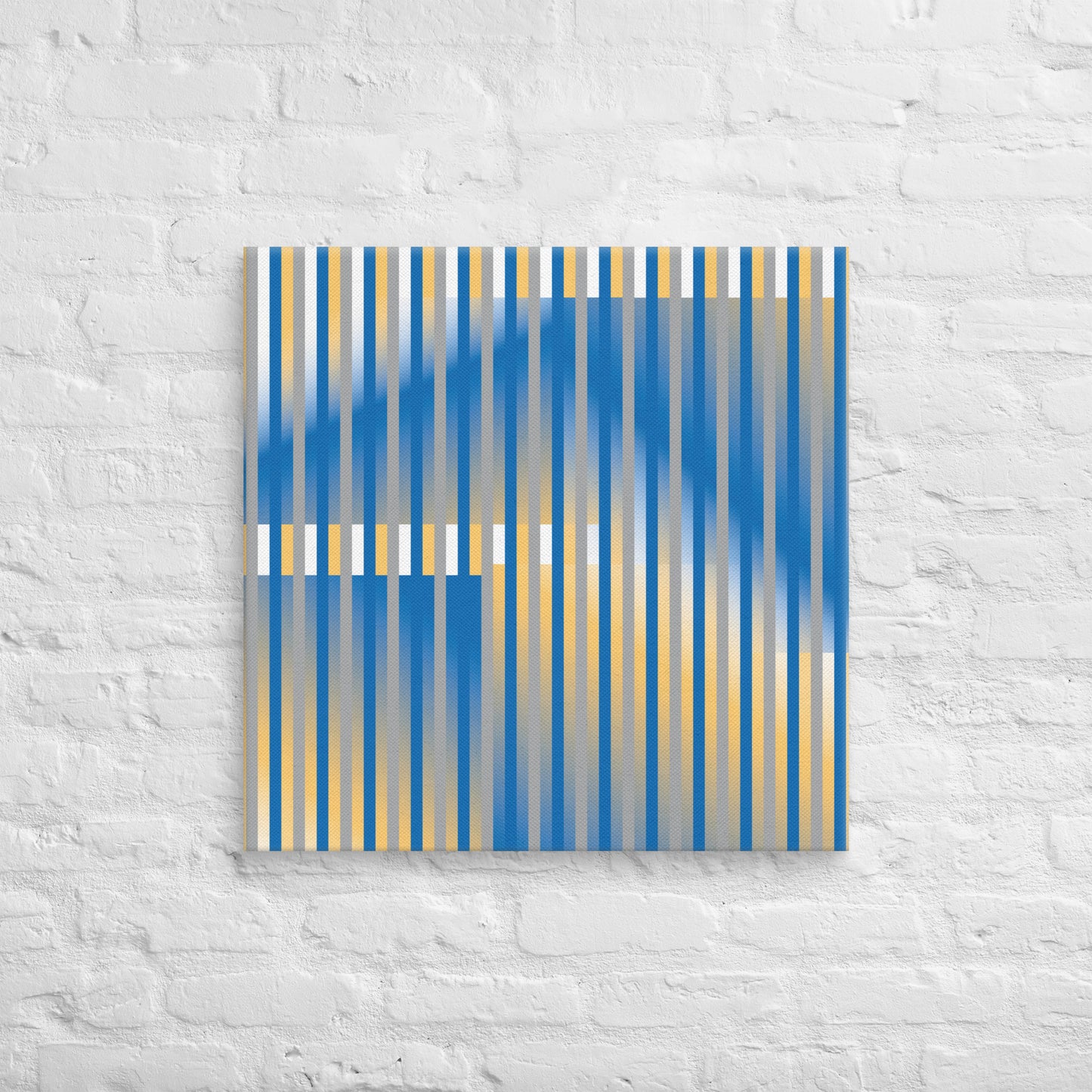 Cuadro en Lienzo, Arte Abstracto Horizontes Dinámicos de César Otero, Arte Contemporáneo para Decoración de Interiores, Salas de Estar, Dormitorios, Comedores, Entradas y Oficinas - Cesar Otero l Arte Moderno