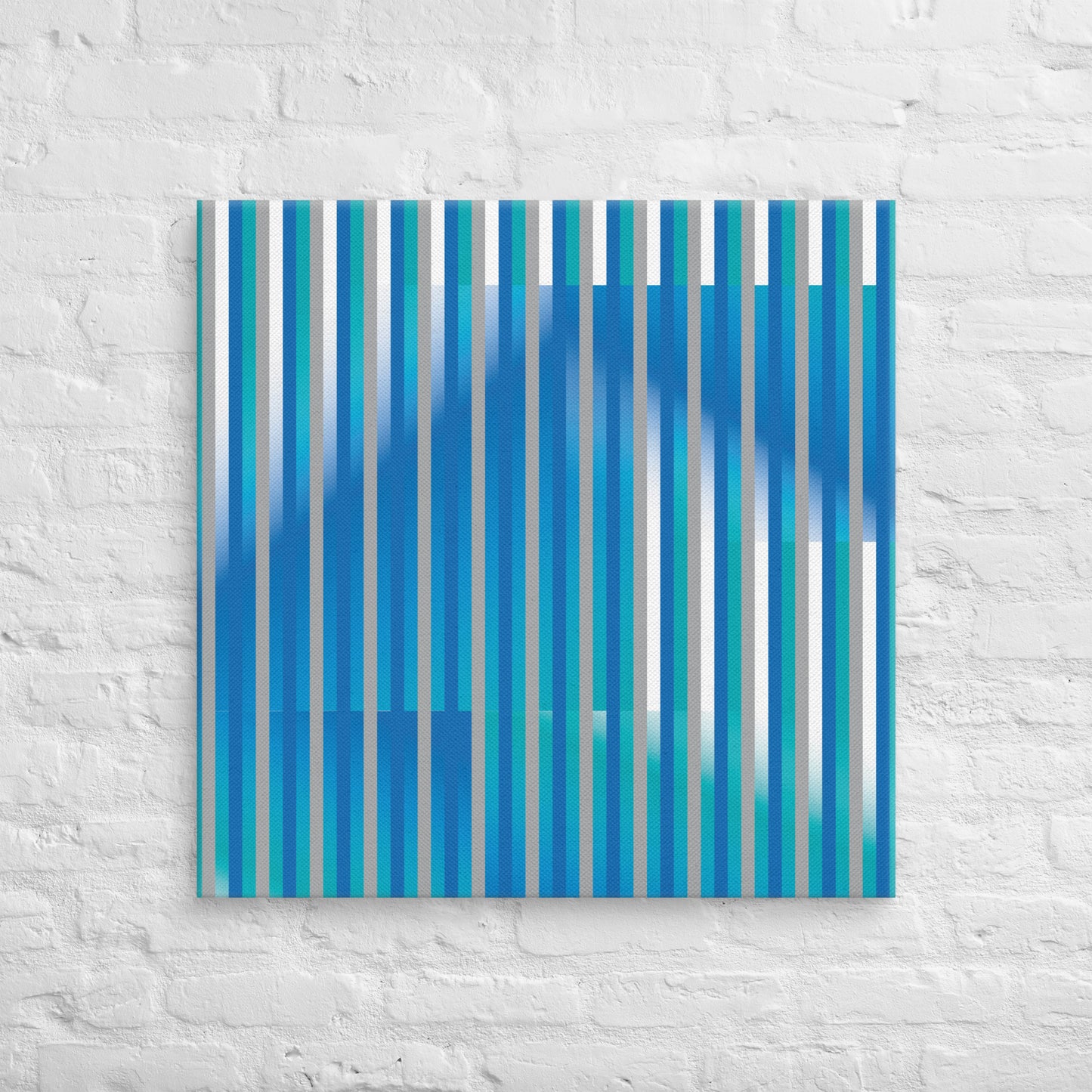 Cuadro en Lienzo, Arte Abstracto Horizontes Dinámicos de César Otero, Arte Contemporáneo para Decoración de Interiores, Salas de Estar, Dormitorios, Comedores, Entradas y Oficinas - Cesar Otero l Arte Moderno