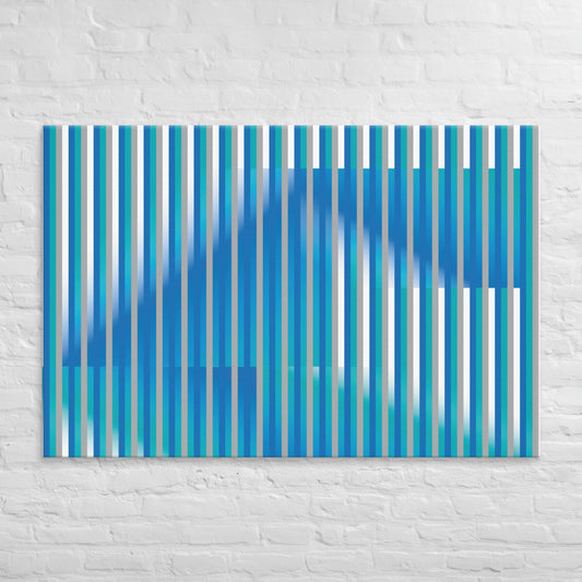 Cuadro en Lienzo, Arte Abstracto Horizontes Dinámicos de César Otero, Arte Contemporáneo para Decoración de Interiores, Salas de Estar, Dormitorios, Comedores, Entradas y Oficinas - Cesar Otero l Arte Moderno