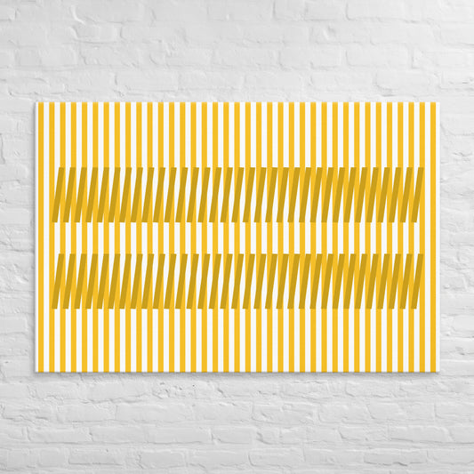 Cuadro en Lienzo, Arte Abstracto Ritmos Dorados de César Otero, Arte Contemporáneo para Decoración de Interiores, Salas de Estar, Dormitorios, Comedores, Entradas y Oficinas - Cesar Otero l Arte Moderno