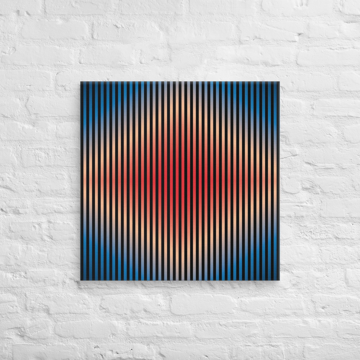Cuadro en Lienzo, Arte Abstracto Rombos Único de César Otero, Arte Contemporáneo para Decoración de Interiores, Salas de Estar, Dormitorios, Comedores, Entradas y Oficinas - Cesar Otero l Arte Moderno