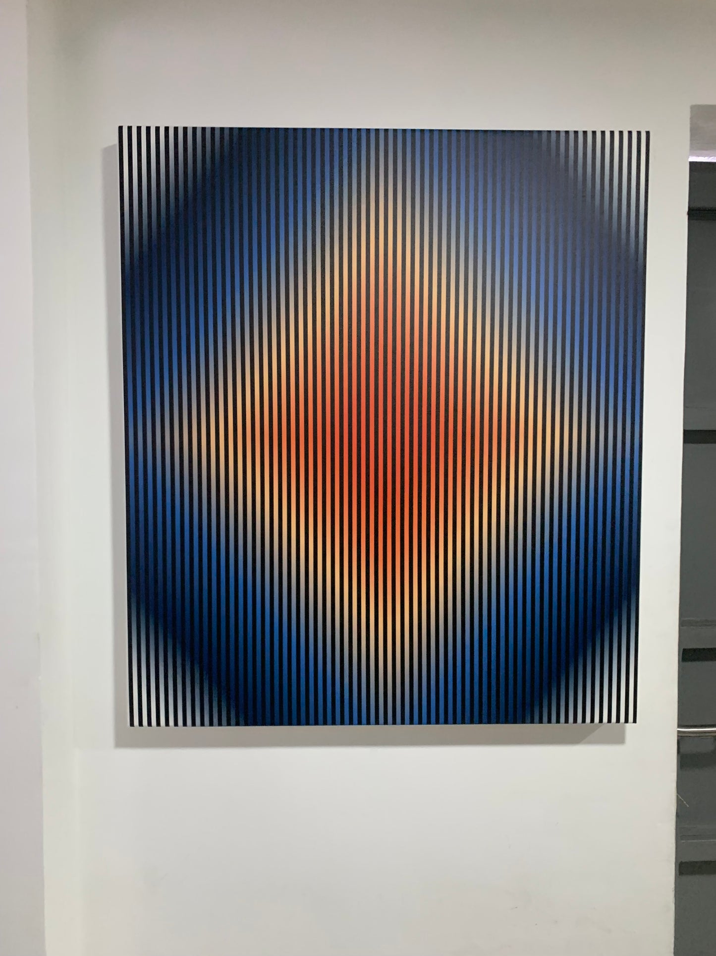 Cuadro en Lienzo, Arte Abstracto Rombos Único de César Otero, Arte Contemporáneo para Decoración de Interiores, Salas de Estar, Dormitorios, Comedores, Entradas y Oficinas - Cesar Otero l Arte Moderno