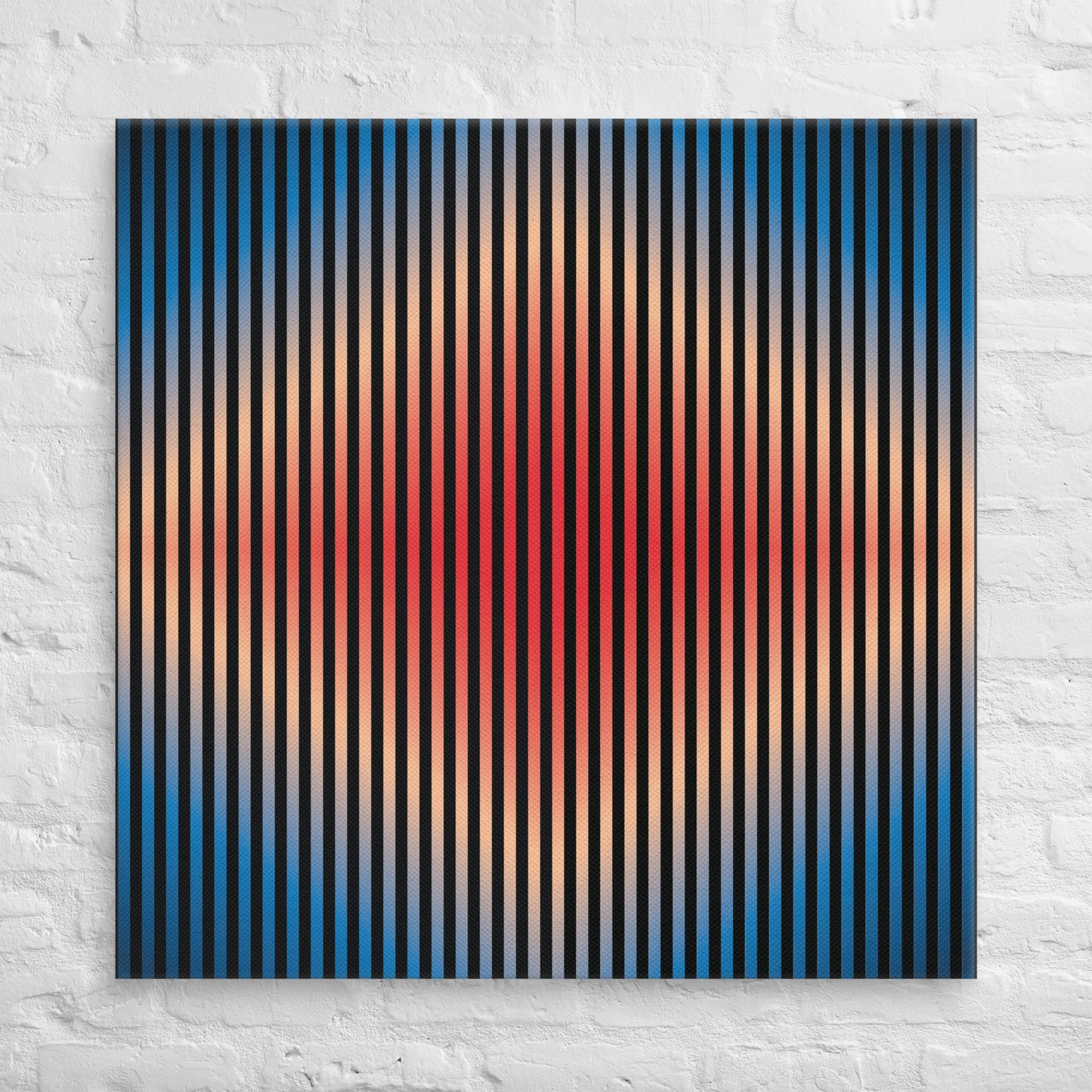 Cuadro en Lienzo, Arte Abstracto Rombos Único de César Otero, Arte Contemporáneo para Decoración de Interiores, Salas de Estar, Dormitorios, Comedores, Entradas y Oficinas - Cesar Otero l Arte Moderno