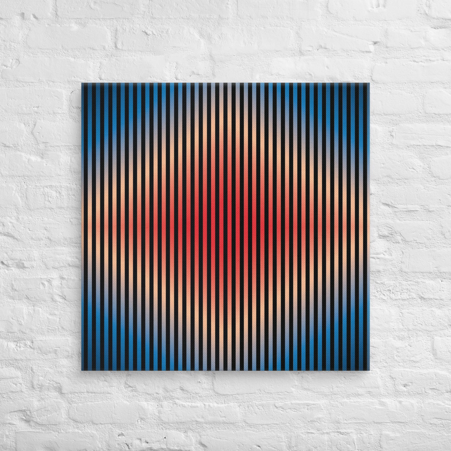 Cuadro en Lienzo, Arte Abstracto Rombos Único de César Otero, Arte Contemporáneo para Decoración de Interiores, Salas de Estar, Dormitorios, Comedores, Entradas y Oficinas - Cesar Otero l Arte Moderno
