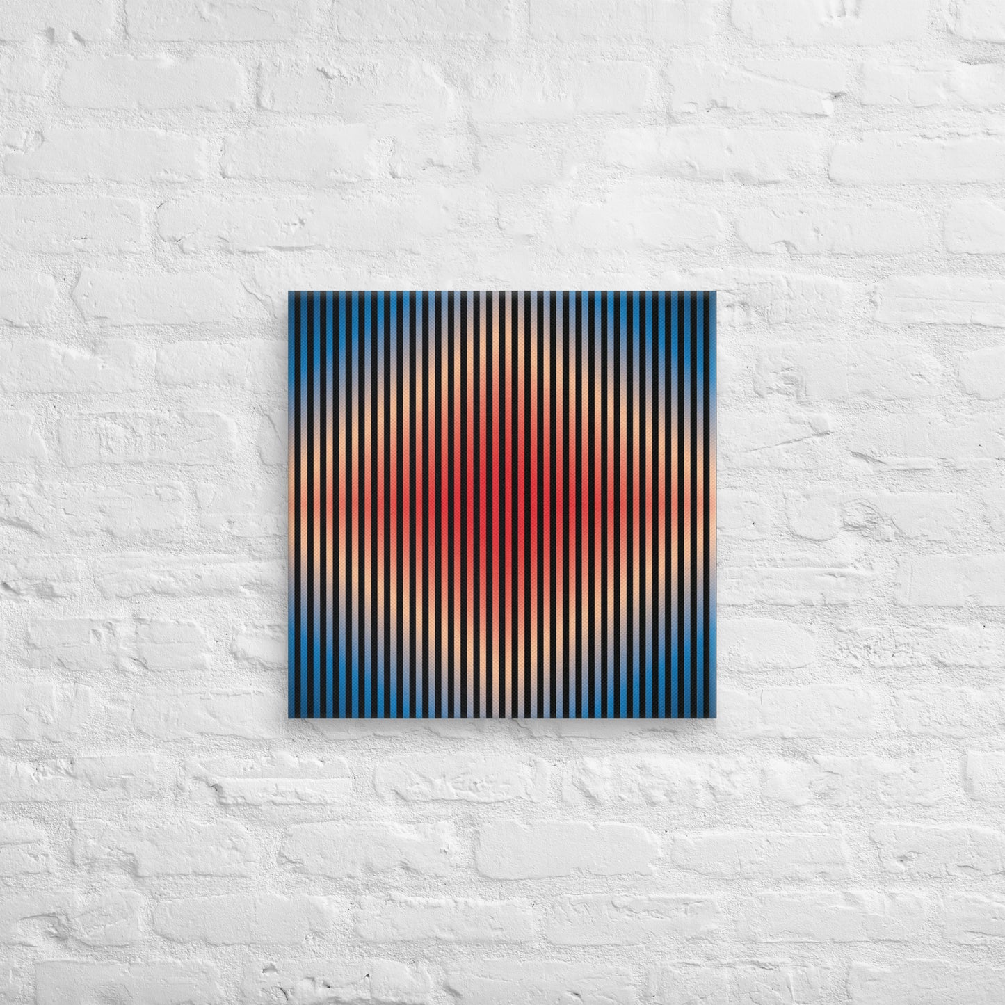 Cuadro en Lienzo, Arte Abstracto Rombos Único de César Otero, Arte Contemporáneo para Decoración de Interiores, Salas de Estar, Dormitorios, Comedores, Entradas y Oficinas - Cesar Otero l Arte Moderno
