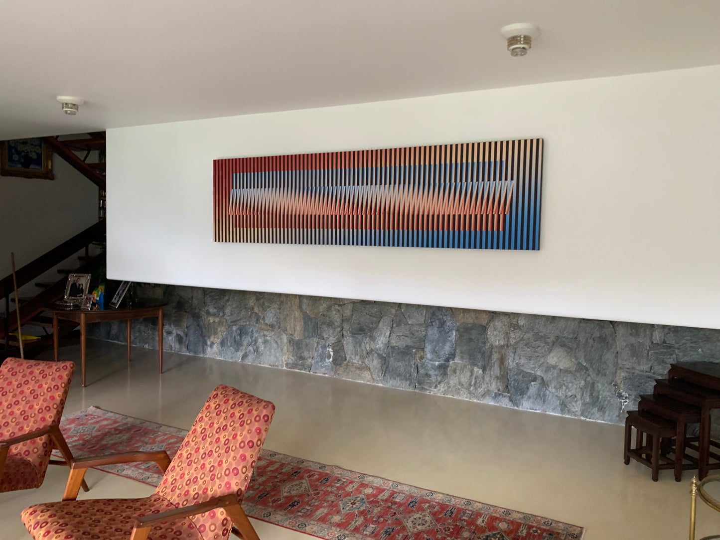 Cuadro en Lienzo, Arte Abstracto Sinfonía Cromática de César Otero, Arte Contemporáneo para Decoración de Interiores, Salas de Estar, Dormitorios, Comedores, Entradas y Oficinas