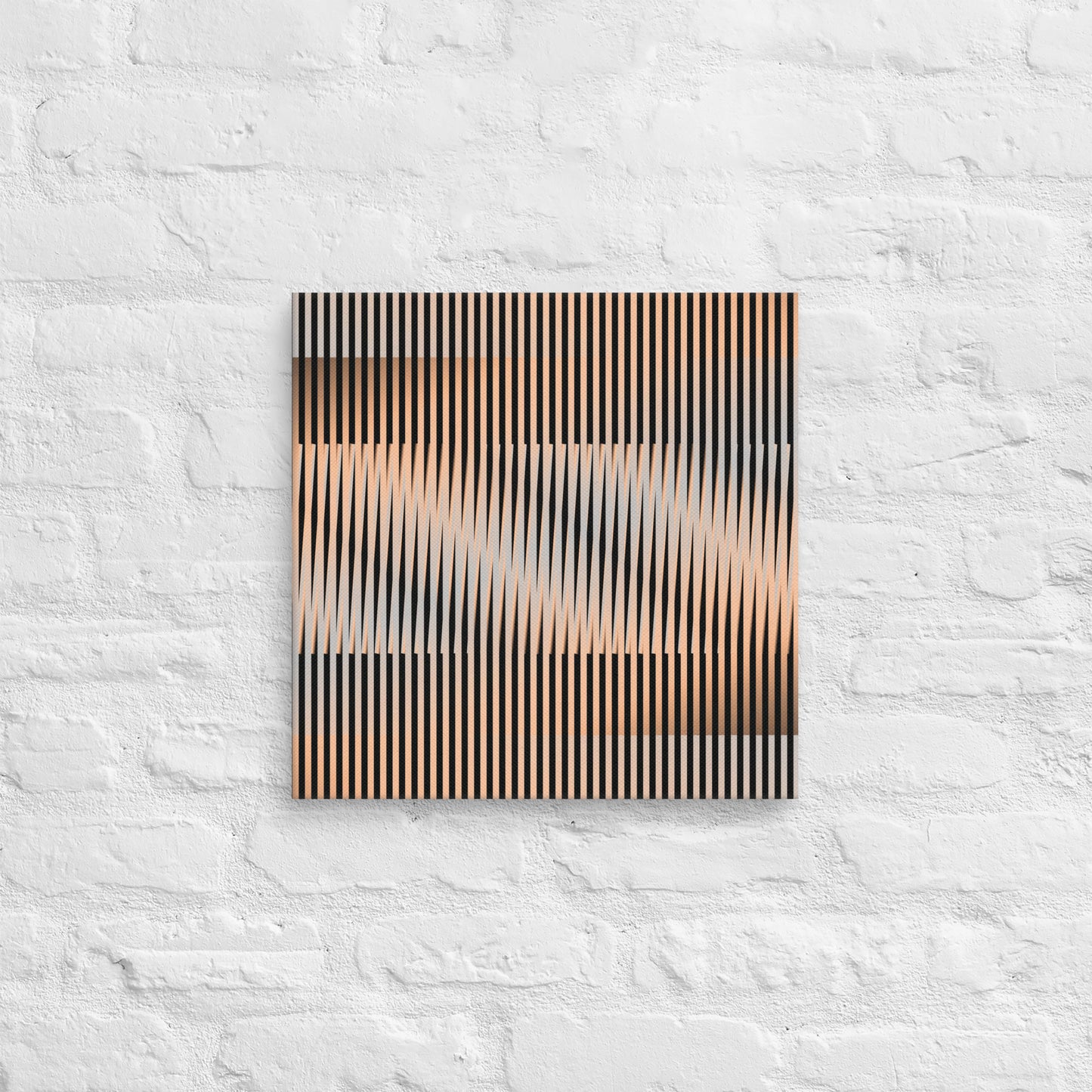 Canvas Painting, Abstract Art Chromatic Symphony by César Otero, Contemporary Art for Interior Decoration, Living Rooms, Bedrooms, Dining Rooms, Entryways and Offices