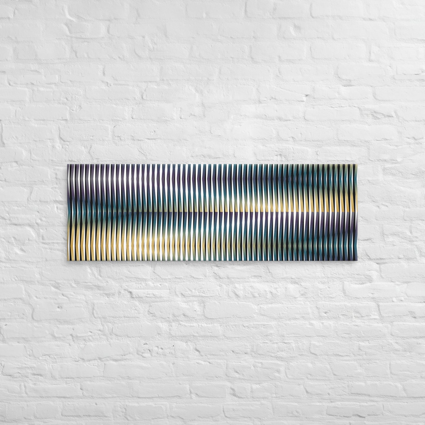 Canvas Painting, Abstract Linear Art by César Otero, Contemporary Art for Interior Decoration, Living Rooms, Bedrooms, Dining Rooms, Entryways and Offices.