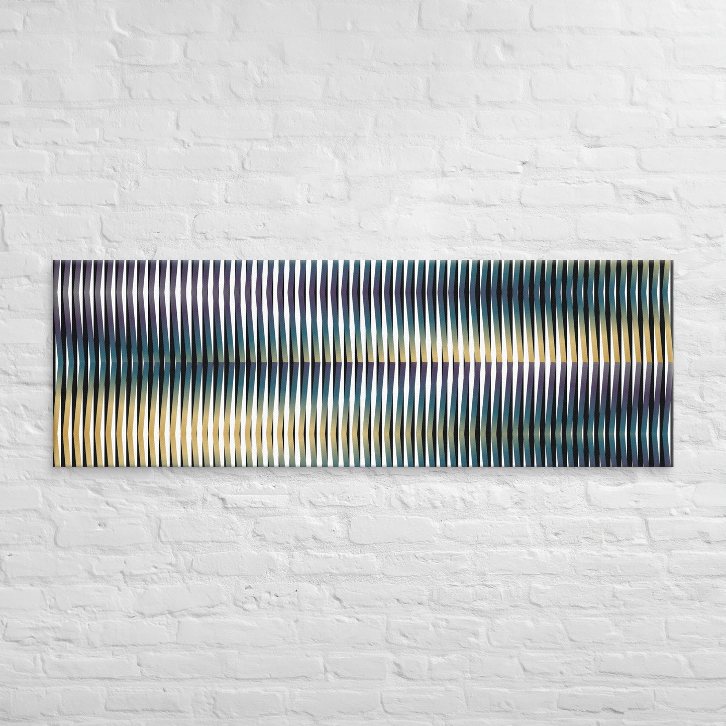 Canvas Painting, Abstract Linear Art by César Otero, Contemporary Art for Interior Decoration, Living Rooms, Bedrooms, Dining Rooms, Entryways and Offices.