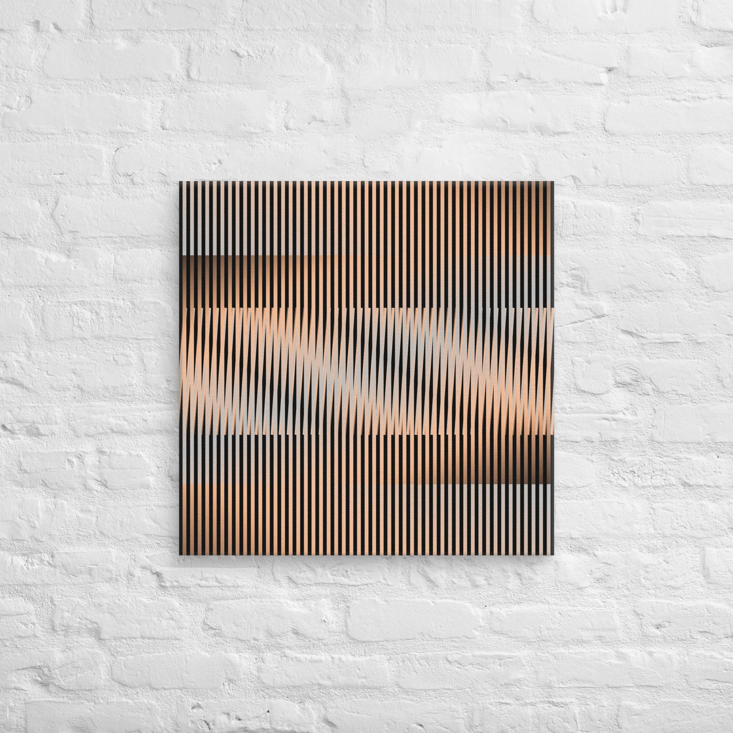 Canvas Painting, Abstract Art Chromatic Symphony by César Otero, Contemporary Art for Interior Decoration, Living Rooms, Bedrooms, Dining Rooms, Entryways and Offices