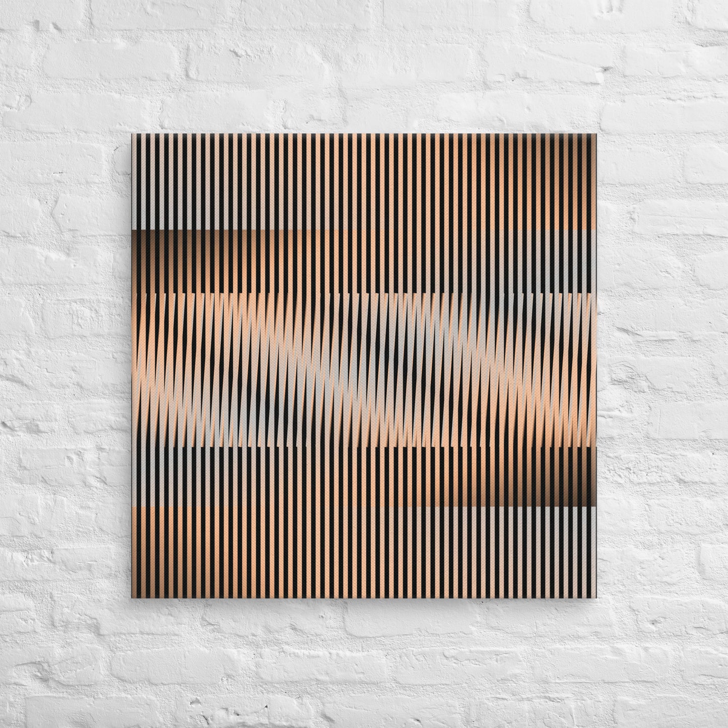 Canvas Painting, Abstract Art Chromatic Symphony by César Otero, Contemporary Art for Interior Decoration, Living Rooms, Bedrooms, Dining Rooms, Entryways and Offices