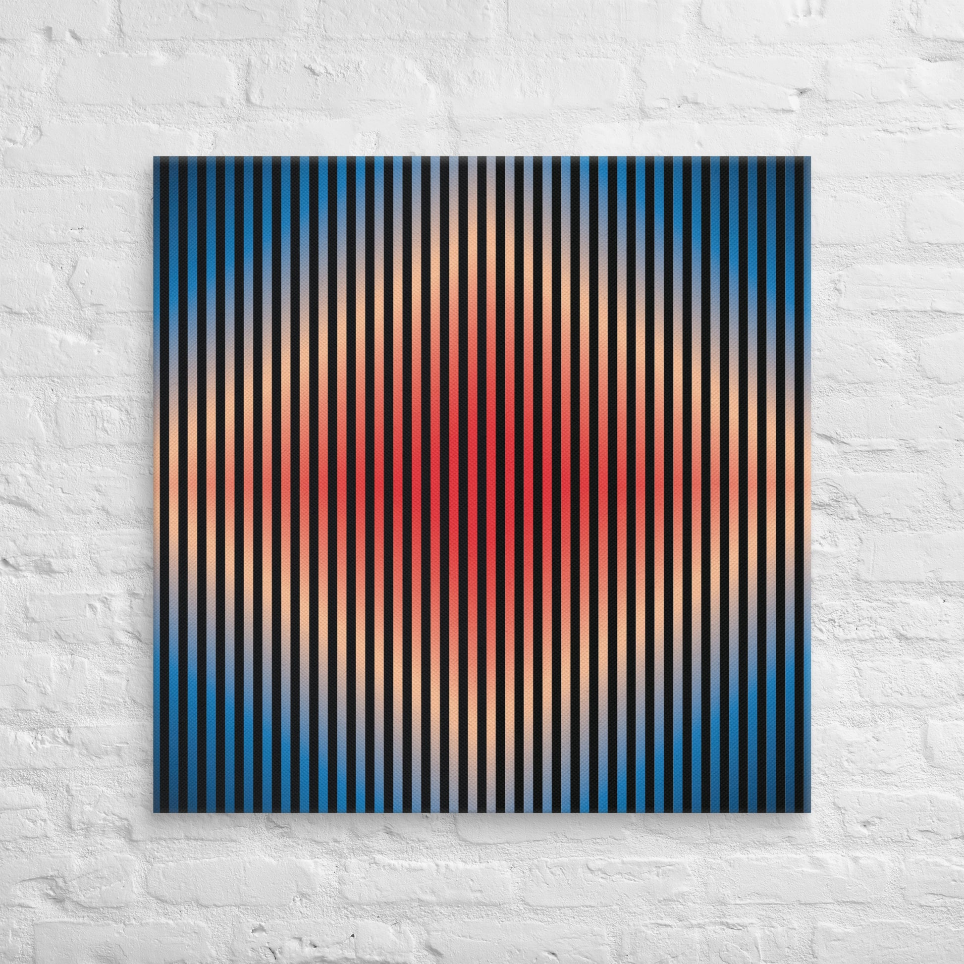 Cuadro en Lienzo, Arte Abstracto Rombos Único de César Otero, Arte Contemporáneo para Decoración de Interiores, Salas de Estar, Dormitorios, Comedores, Entradas y Oficinas - Cesar Otero l Arte Moderno